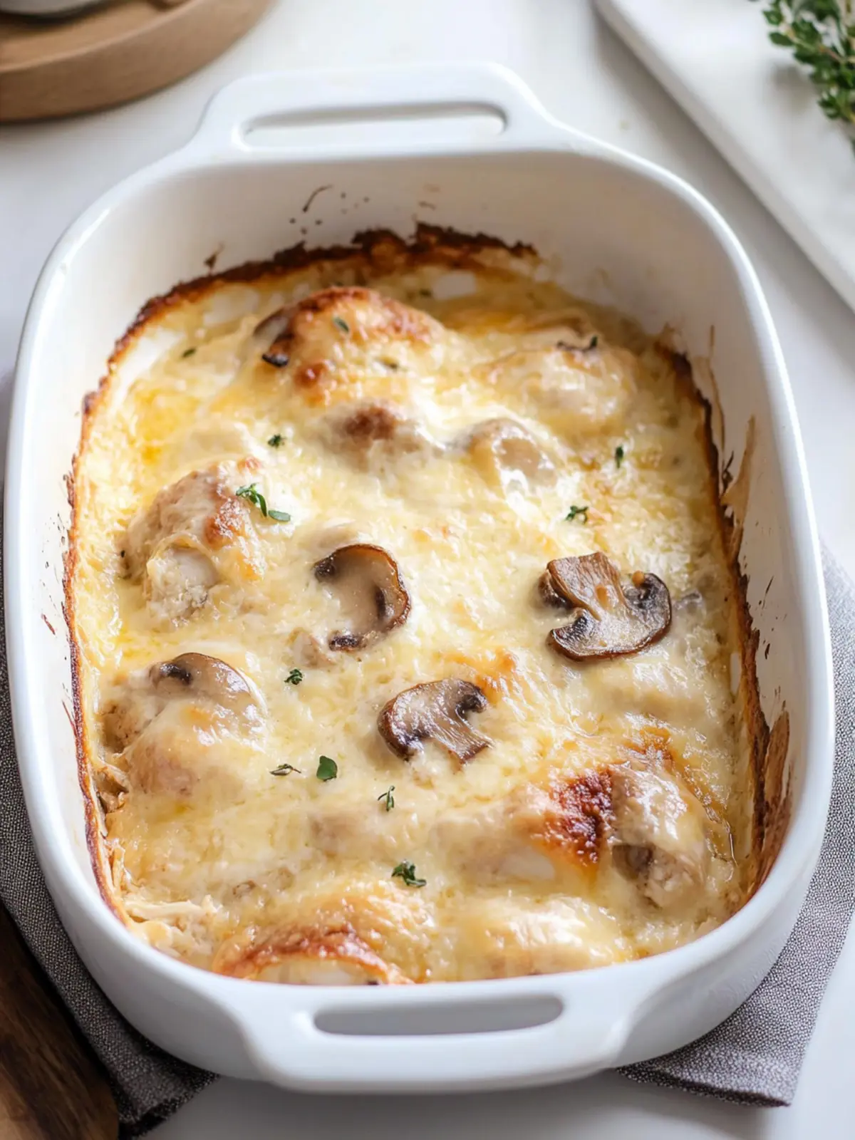 Mouthwatering Mushroom Swiss Chicken Bake Everyone Will Love 3 Mushroom Swiss Chicken Bake