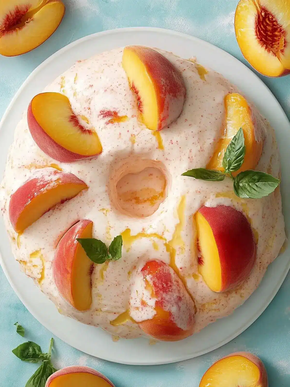 Irresistible Peach Bavarian That’s Refreshingly Simple 2 Peach Bavarian