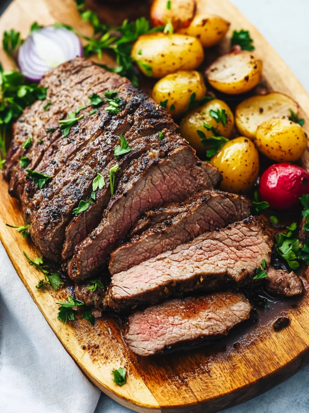 Mouthwatering Slow Cooker Tri Tip with Savory Baby Potatoes 2 Slow Cooker Tri Tip