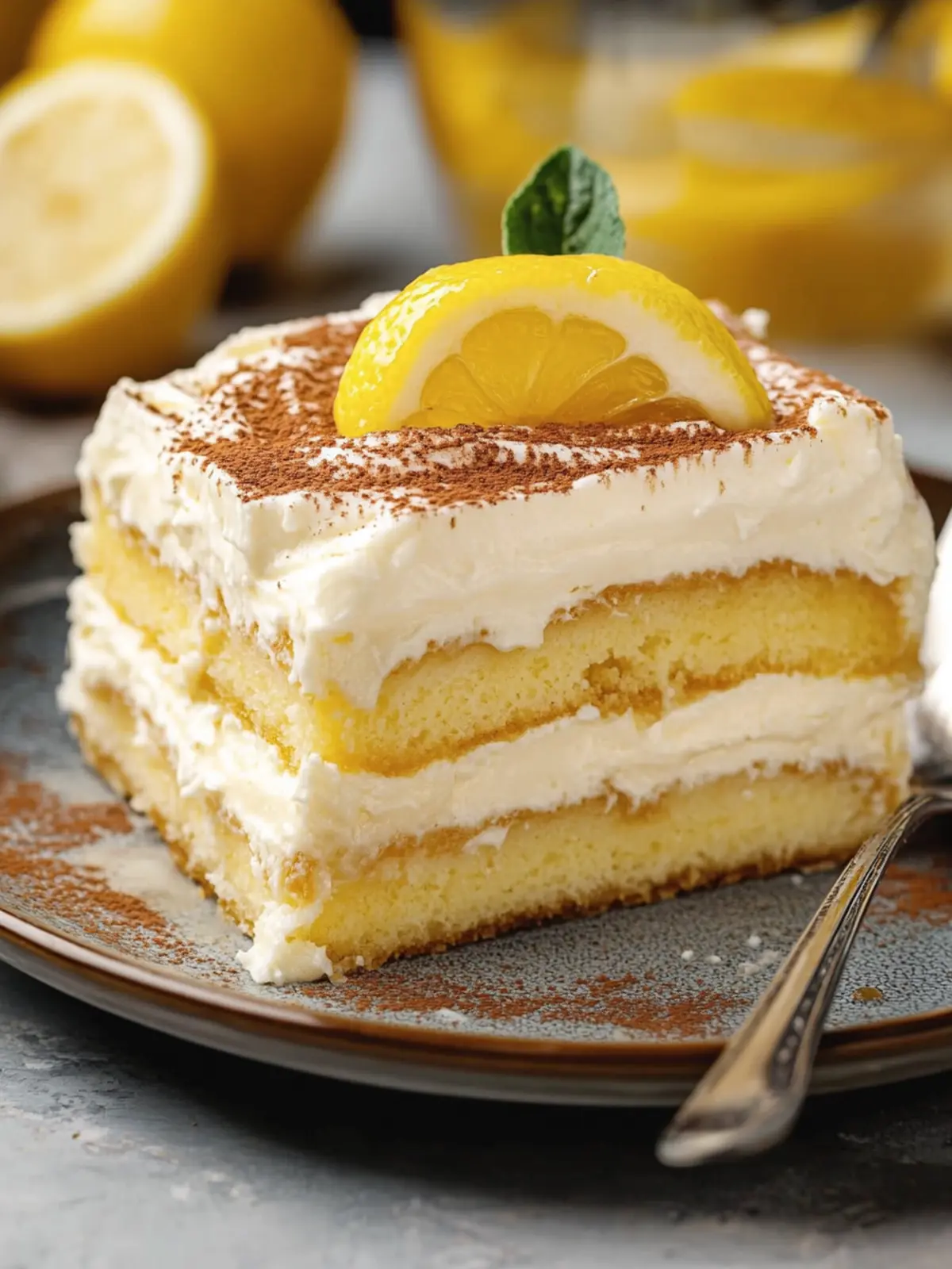 Limoncello Tiramisu That Will Brighten Your Dessert Table 4 Limoncello Tiramisu