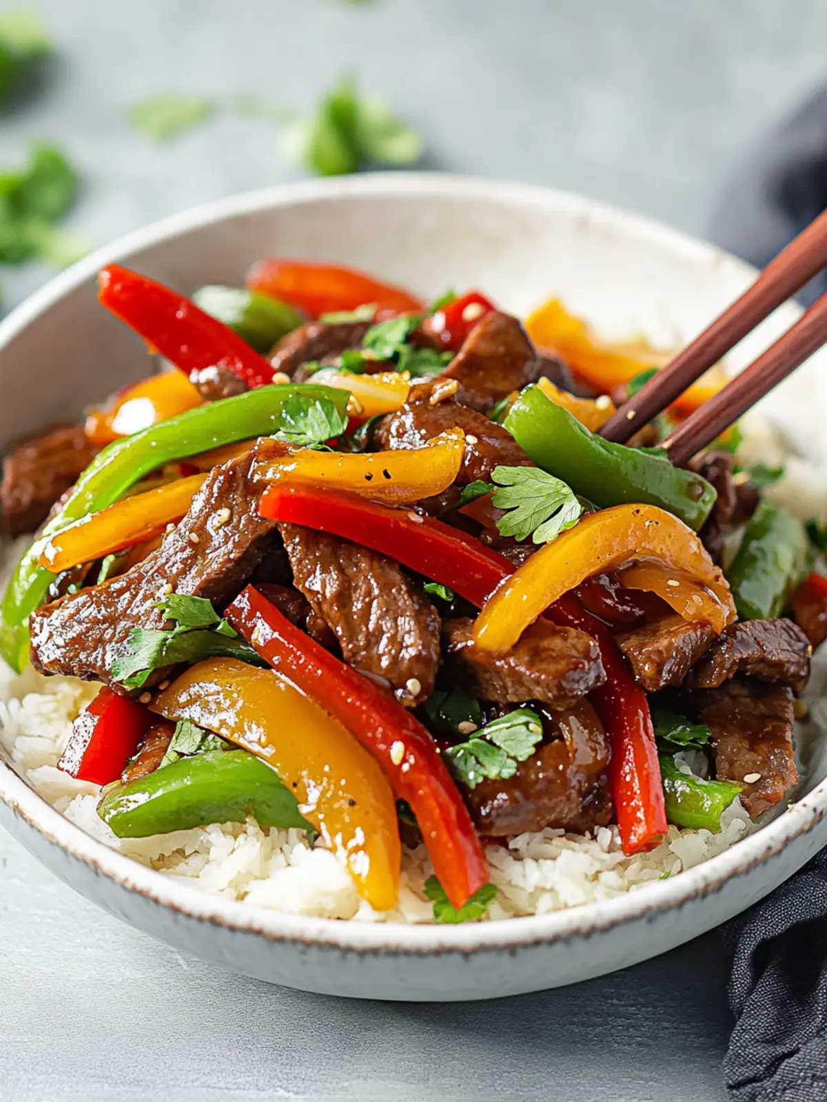 Easy Bell Pepper & Flank Steak Stir Fry for Busy Nights 4 Bell Pepper & Flank Steak Stir Fry