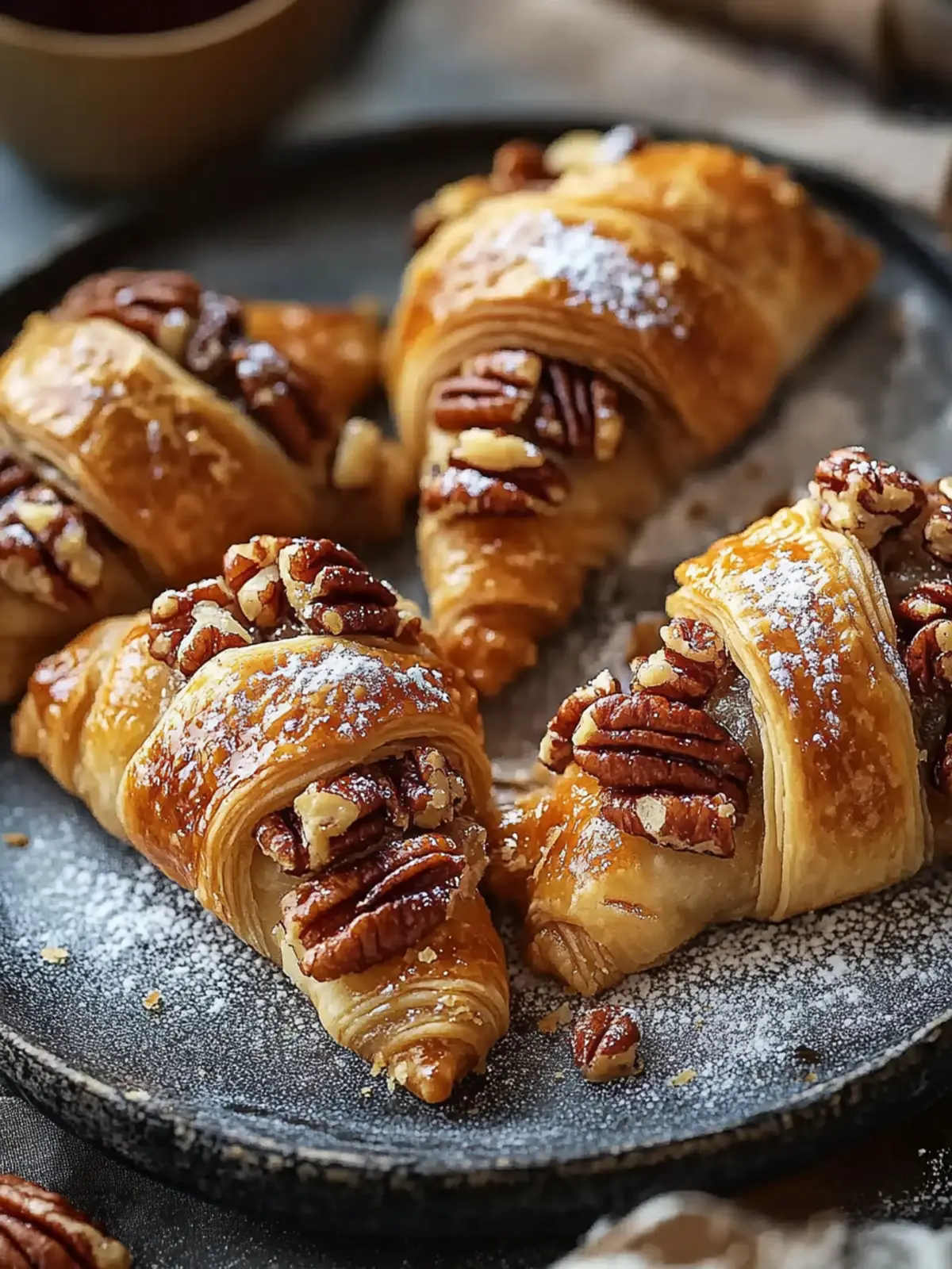 Pecan Pie Crescents: Easy Sweet Treat for Any Holiday 4 Pecan Pie Crescents
