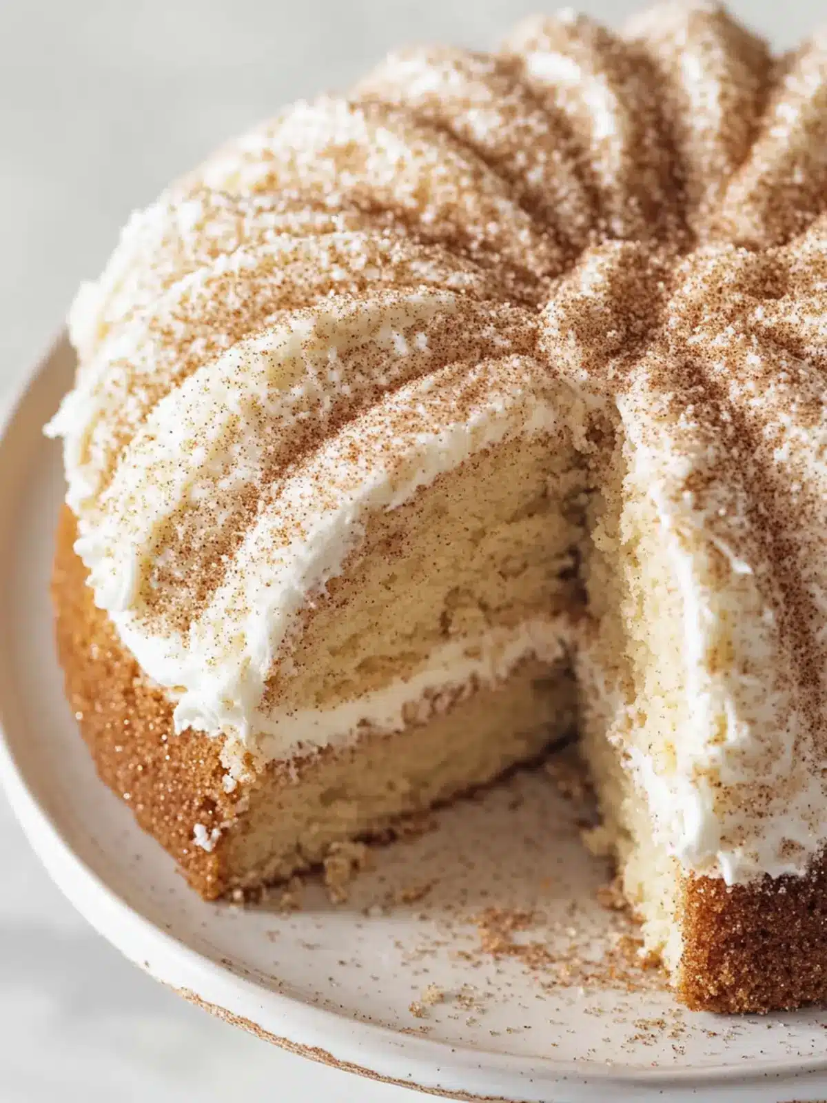 Delicious Snickerdoodle Cake with Creamy Glaze Magic 4 Snickerdoodle Cake