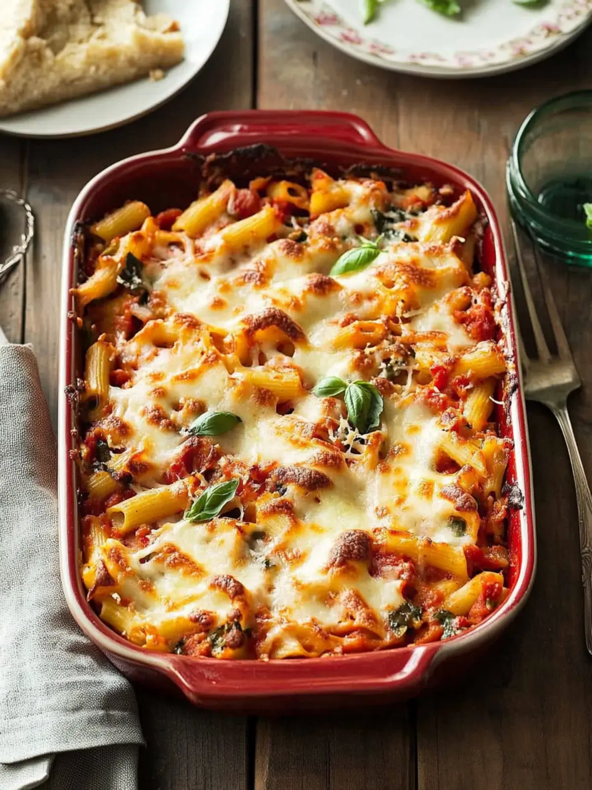 Irresistible Italian Pasta Bake with Beef and Cheese Magic 5 Italian Pasta Bake