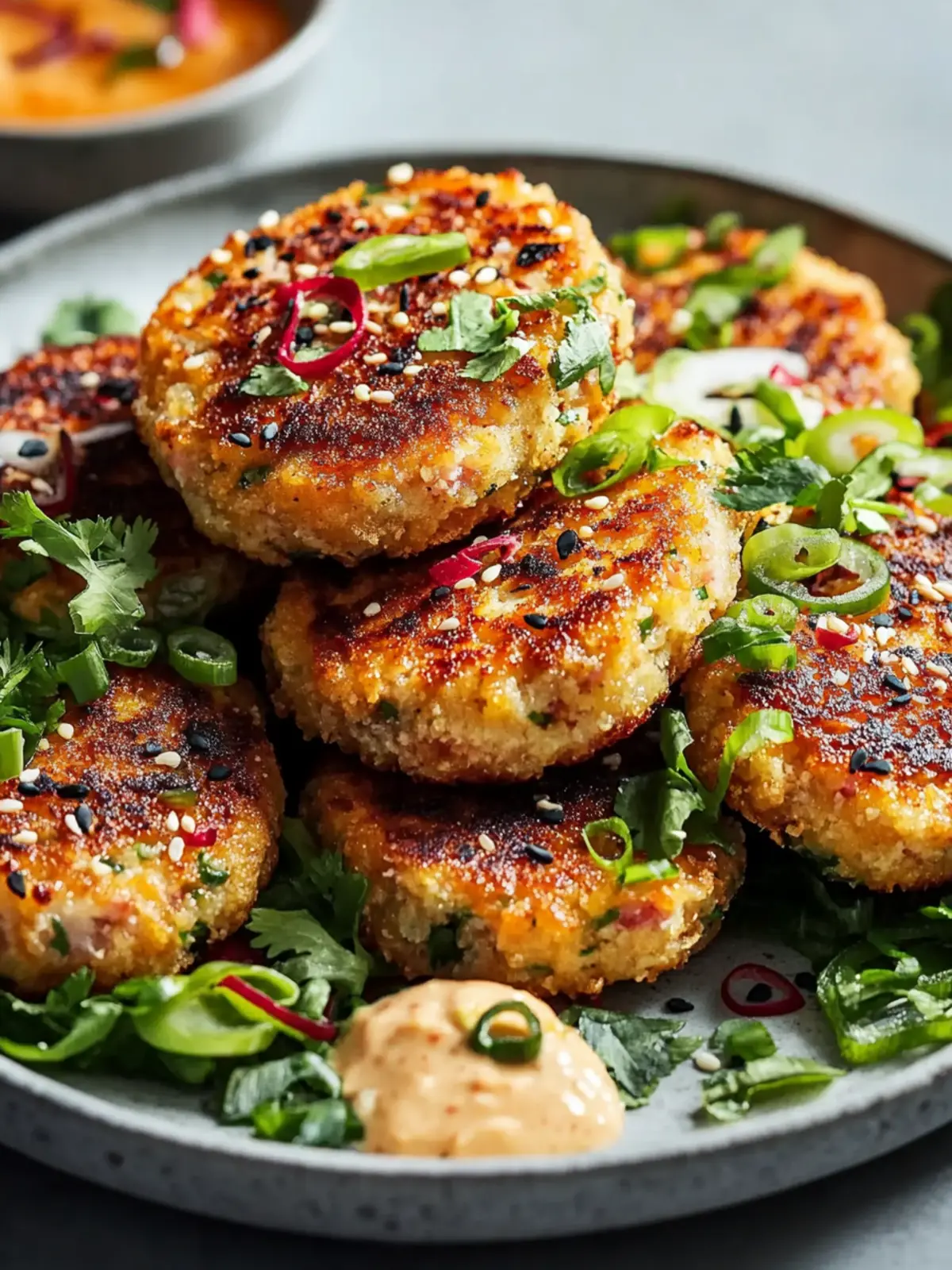 Delicious Asian Tuna Cakes Ready in 25 Minutes or Less 5 Asian Tuna Cakes