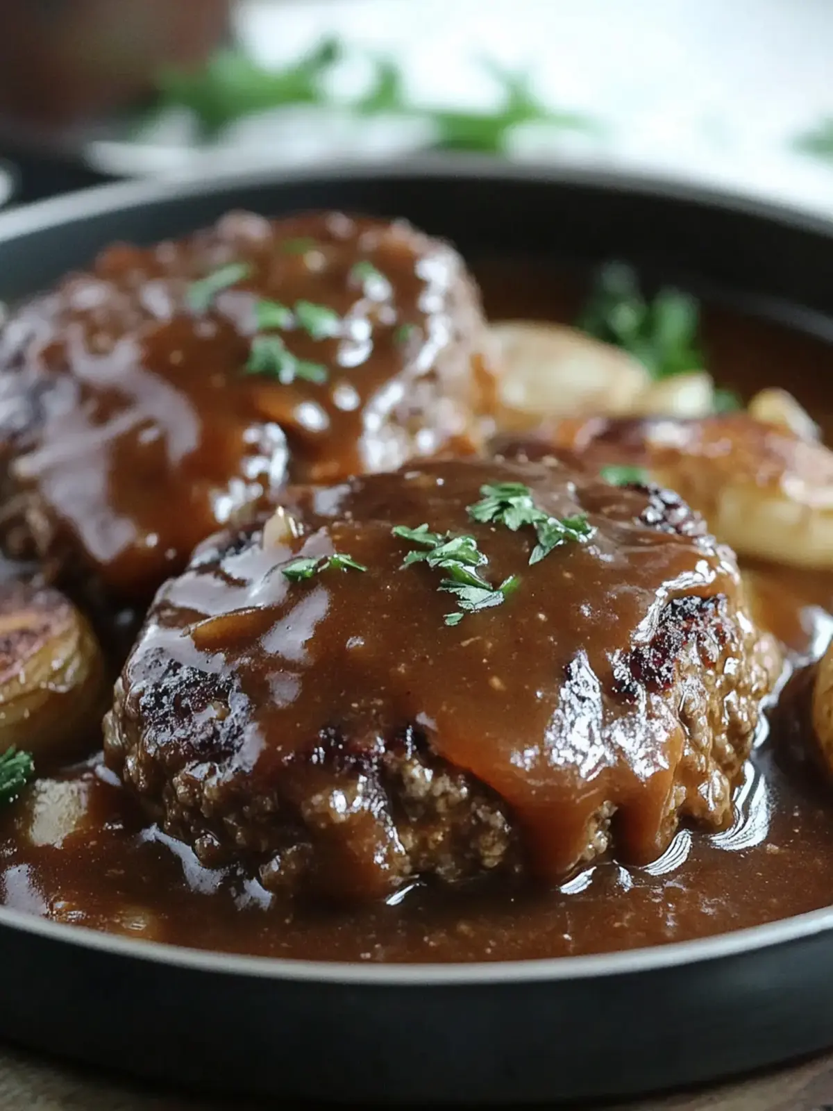 Simple Salisbury Steak: Comfort Food Made Easy and Delicious 4 Simple Salisbury Steak