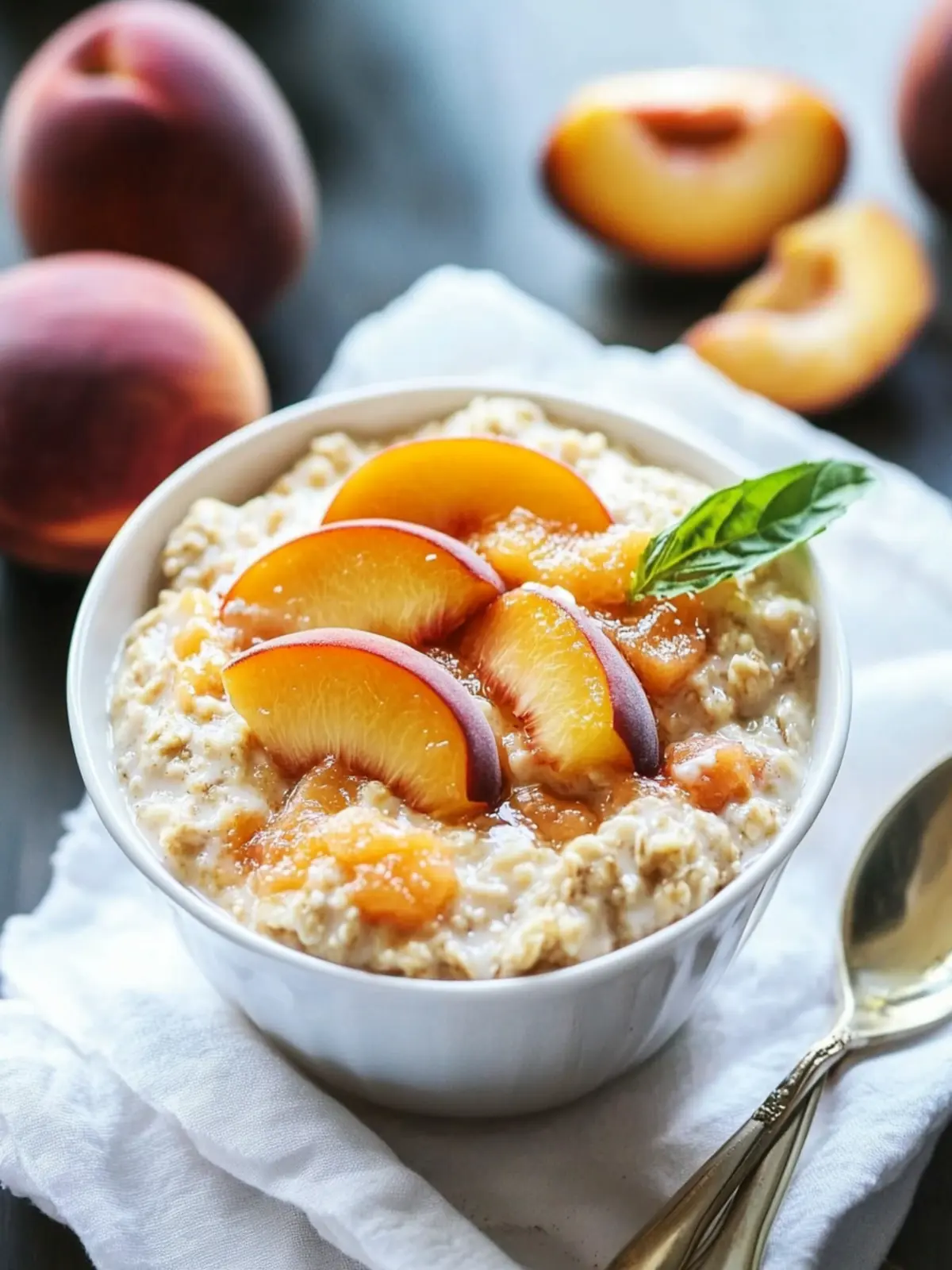 Peaches and Cream Oatmeal: A Comforting Morning Delight 5 Peaches and Cream Oatmeal