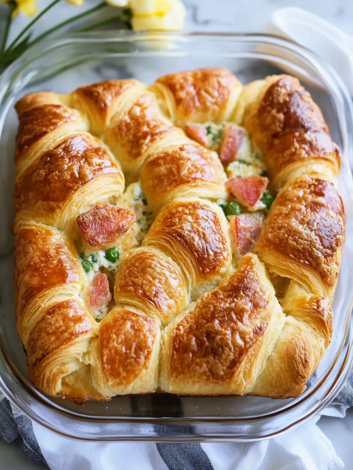 Crescent Roll Breakfast Casserole for Effortless Mornings 4 Crescent Roll Breakfast