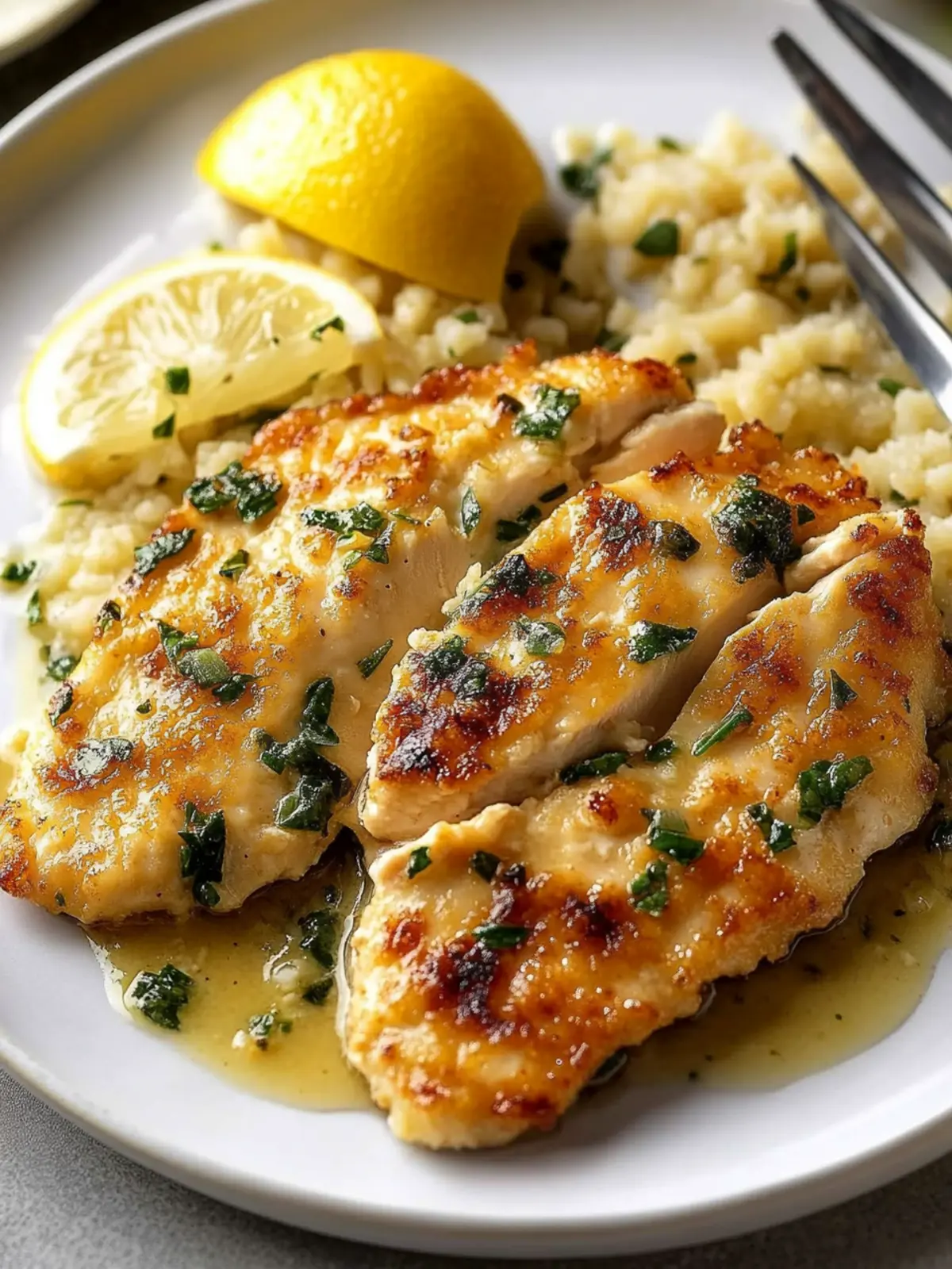 Zesty Chicken Piccata with Lemon and Garlic Bliss 3 Chicken Piccata