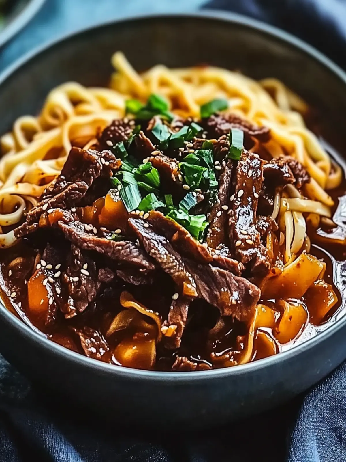 Ultimate Korean Beef Noodles for Delicious Comfort Food