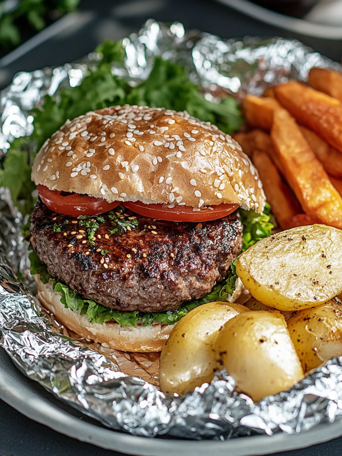 Savory Burger Dinner Foil Packets for Easy Weeknight Wins 4 Burger Dinner Foil Packets