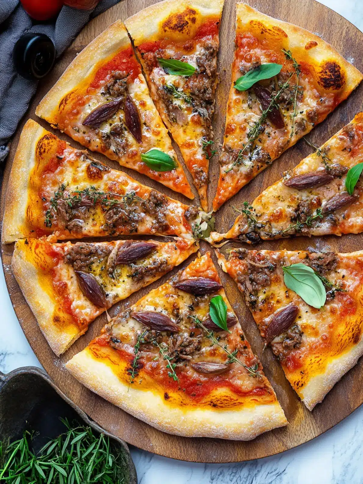 Savory Anchovy Pizza That Will Elevate Your Homemade Game 3 Anchovy Pizza