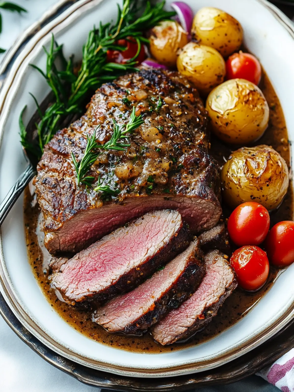 Mouthwatering Slow Cooker Tri Tip with Savory Baby Potatoes 3 Slow Cooker Tri Tip