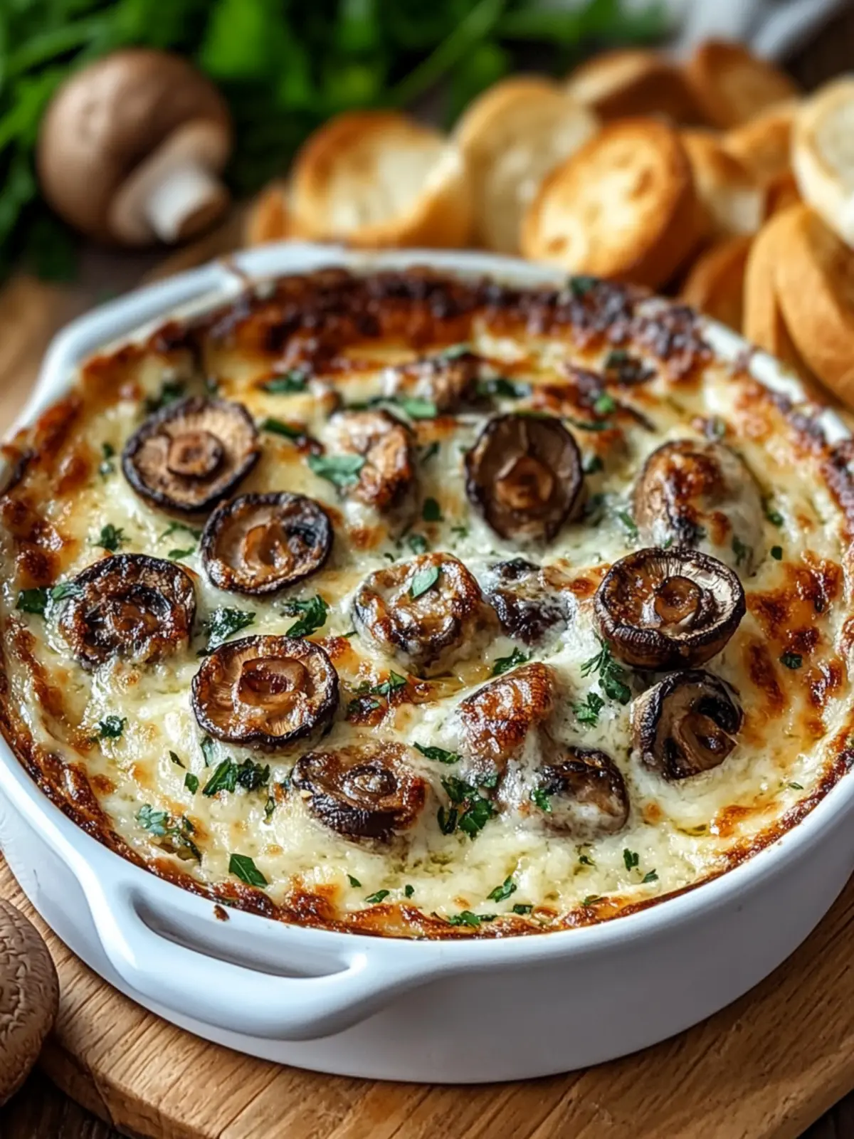 Irresistible Stuffed Mushroom Dip That Everyone Will Love 2 Stuffed Mushroom Dip