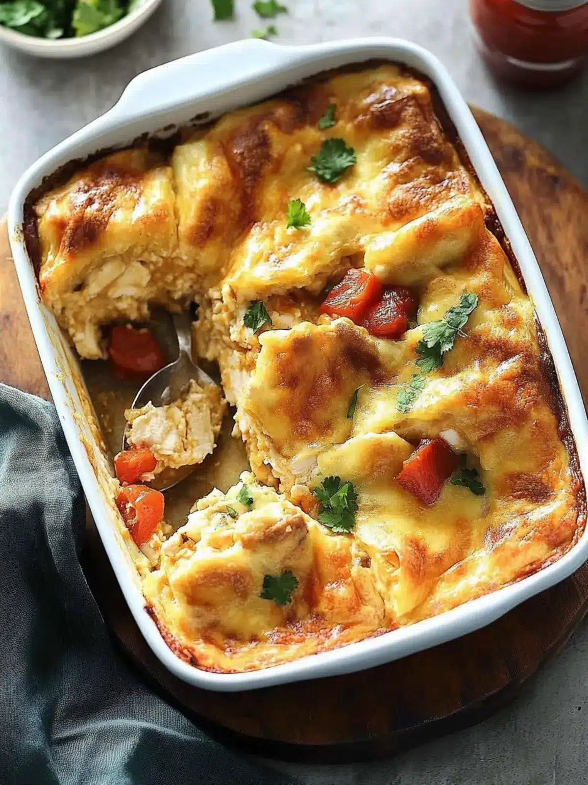 Savory Chicken Chiles Rellenos Strata for Cozy Nights 5 Chicken Chiles Rellenos Strata