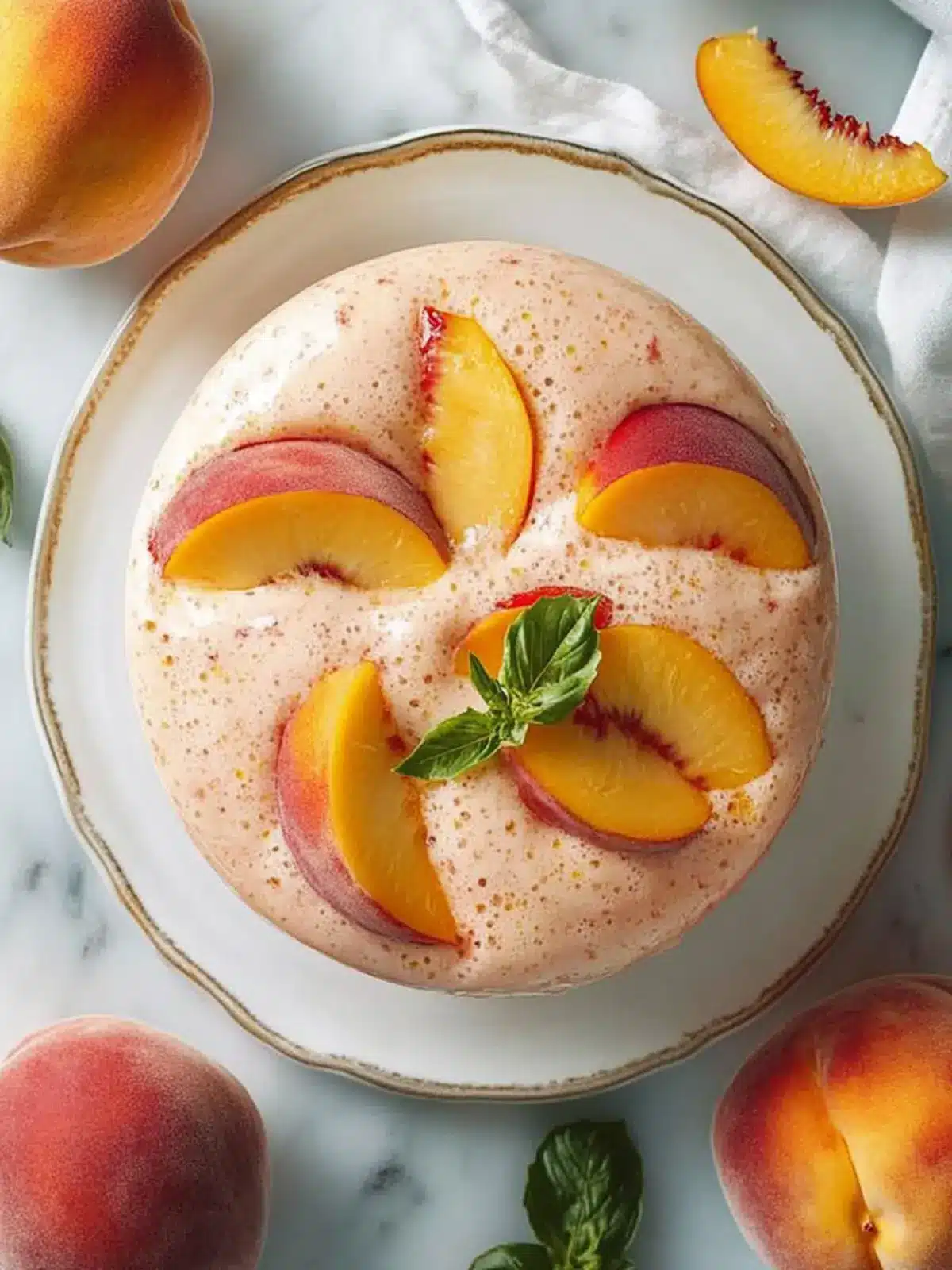 Irresistible Peach Bavarian That’s Refreshingly Simple 4 Peach Bavarian