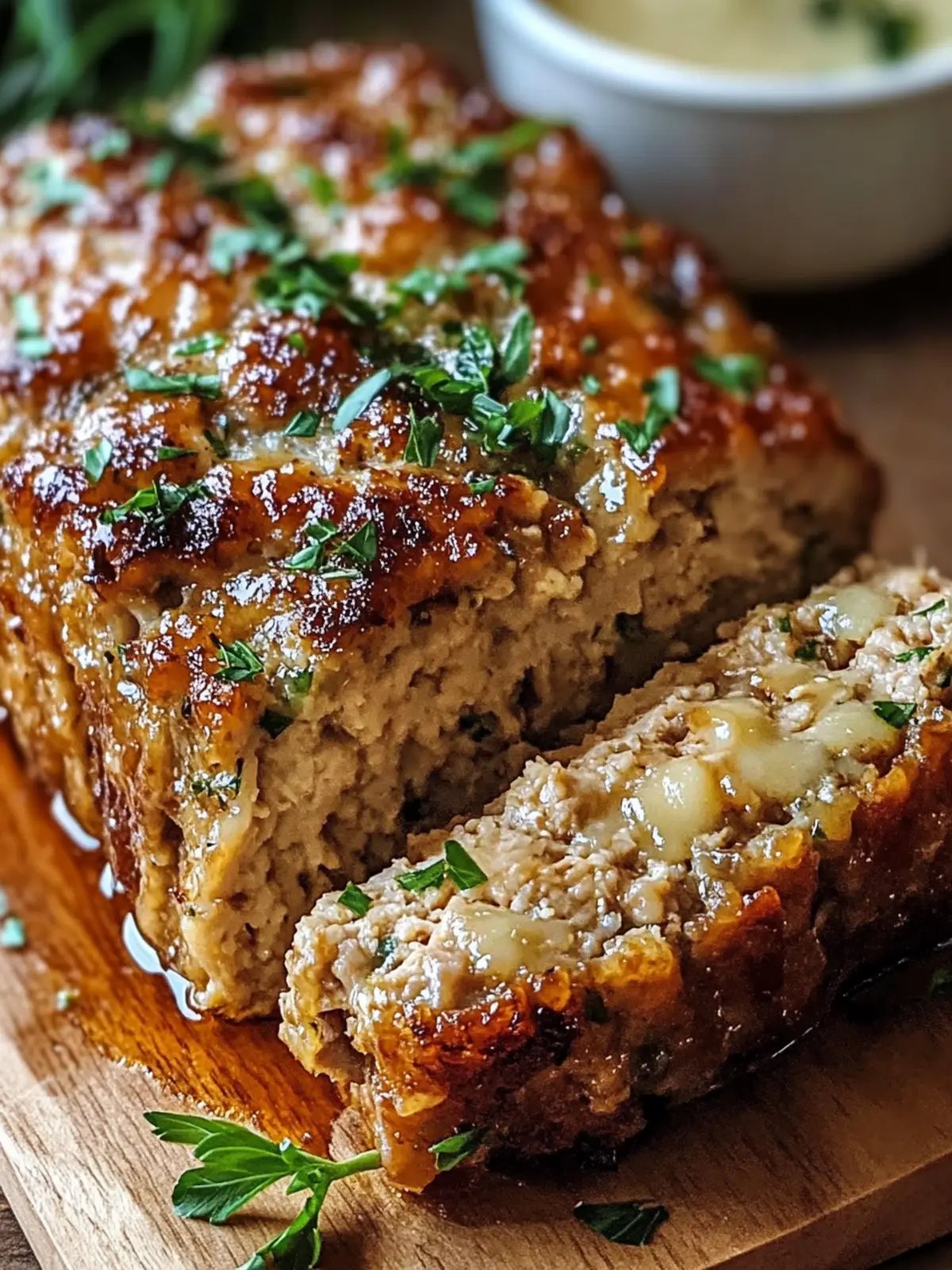 Juicy Garlic Parmesan Chicken Meatloaf for Comfort Food Lovers 5 Juicy Garlic Parmesan Chicken Meatloaf