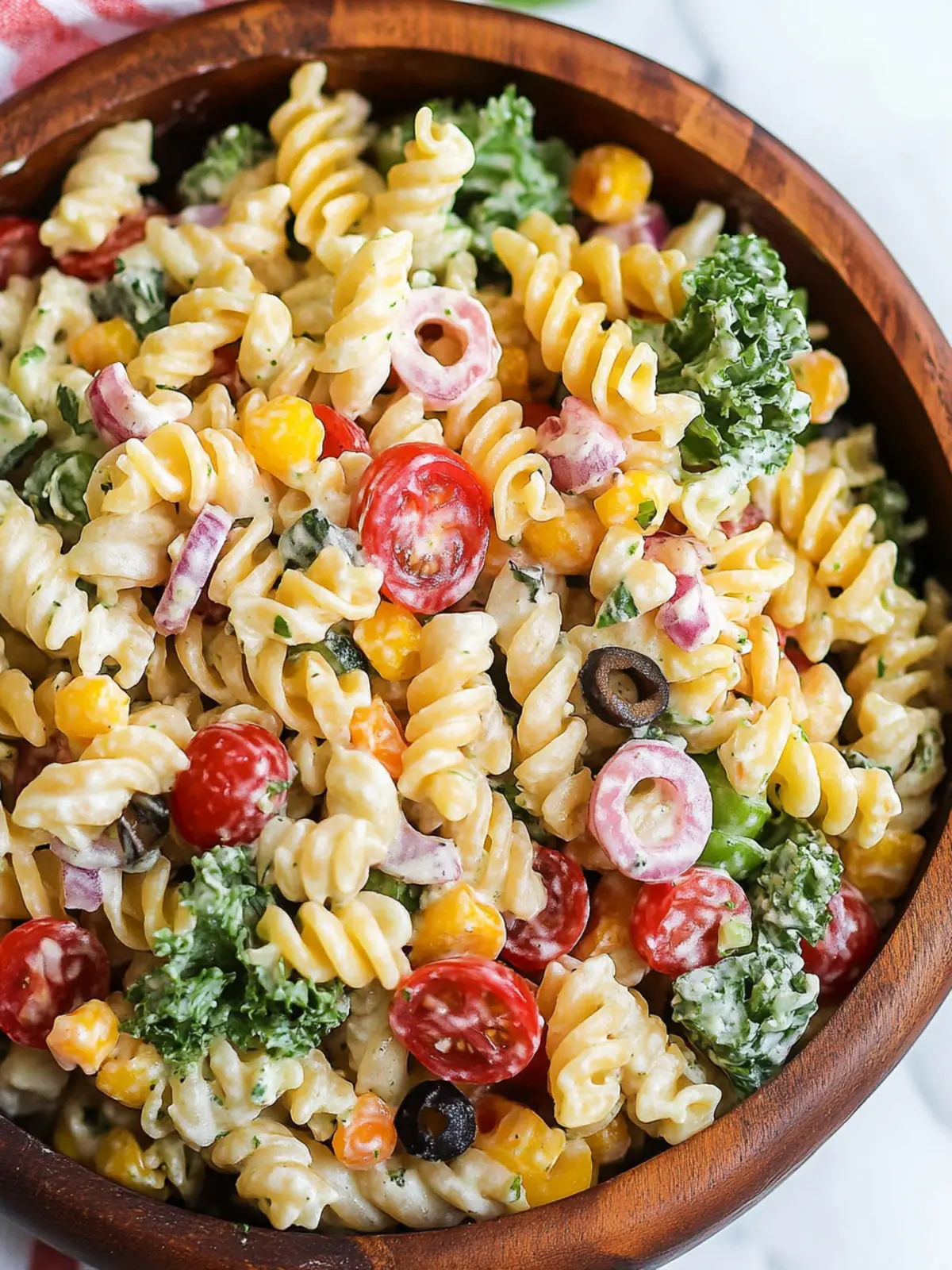 Delicious Ranch Pasta Salad You’ll Want at Every BBQ 4 Ranch Pasta Salad