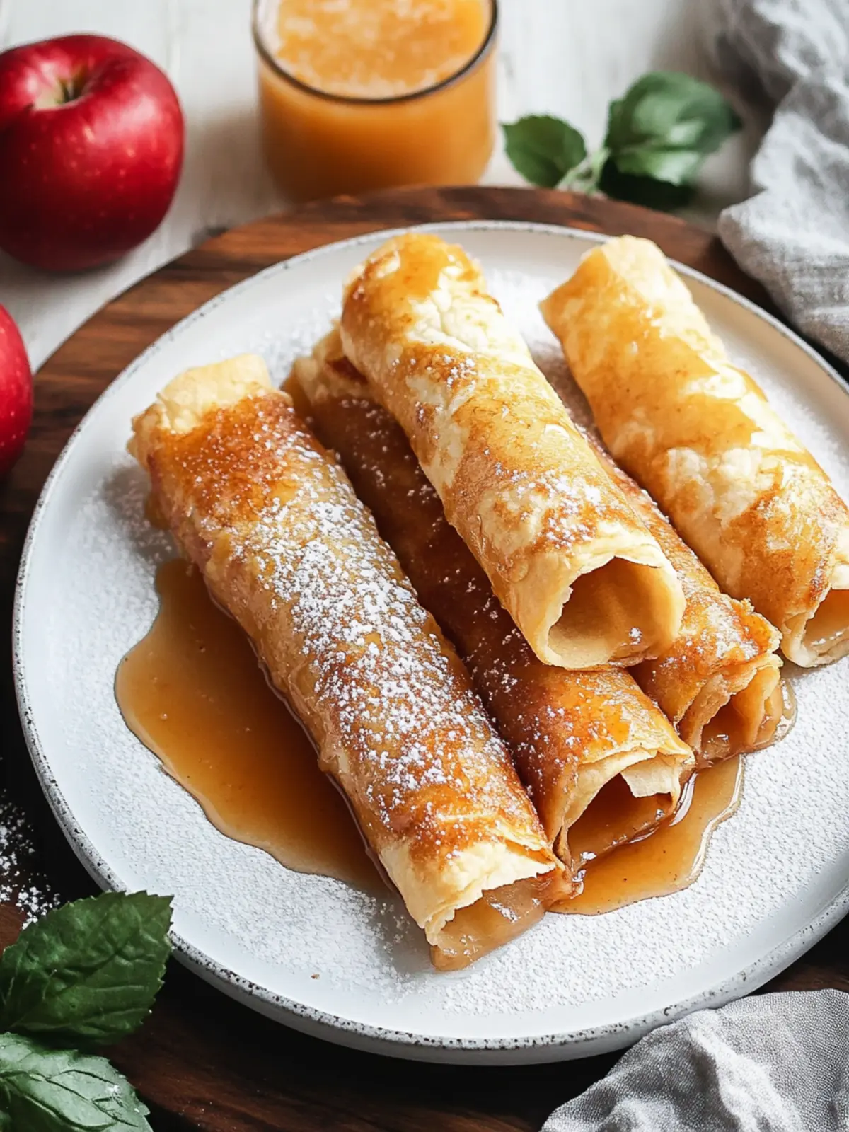 Delicious Apple Pie Taquitos for a Sweet Twist on Dessert 5 Apple Pie Taquitos
