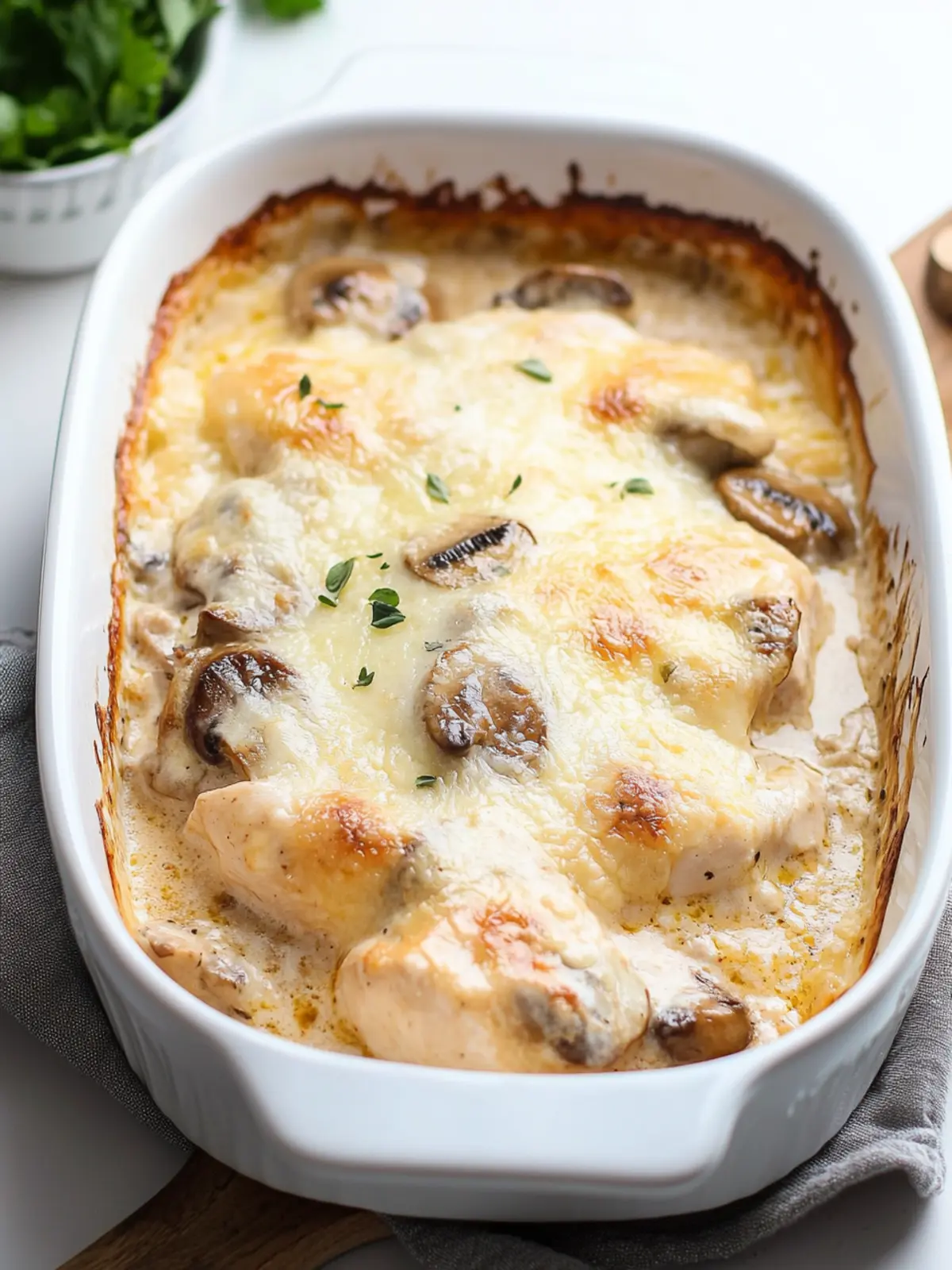 Mouthwatering Mushroom Swiss Chicken Bake Everyone Will Love 2 Mushroom Swiss Chicken Bake