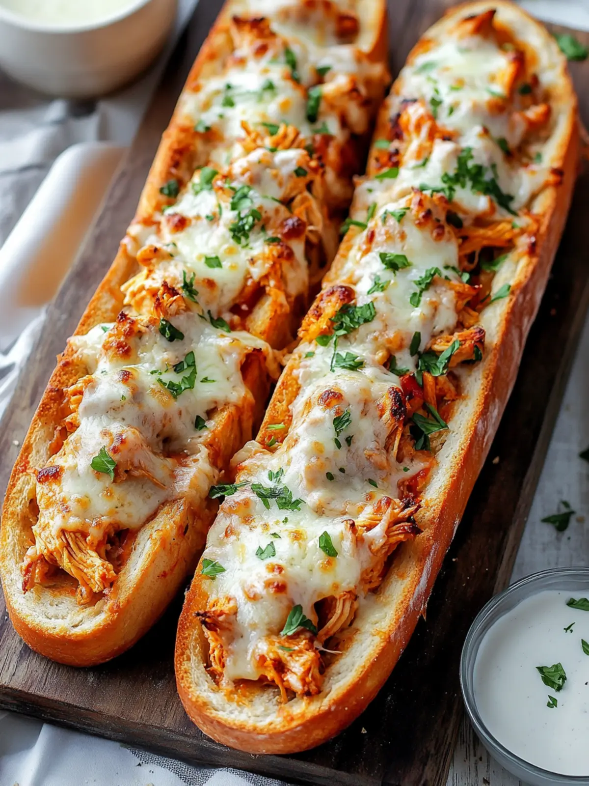 Buffalo Chicken French Bread Pizza for Epic Game Night Feasts 4 Buffalo Chicken French Bread Pizza