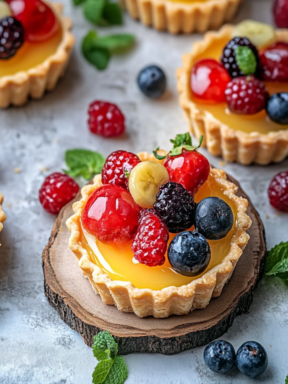 Delicious Fruit Tartlets to Brighten Your Day at Home 5 Fruit Tartlets