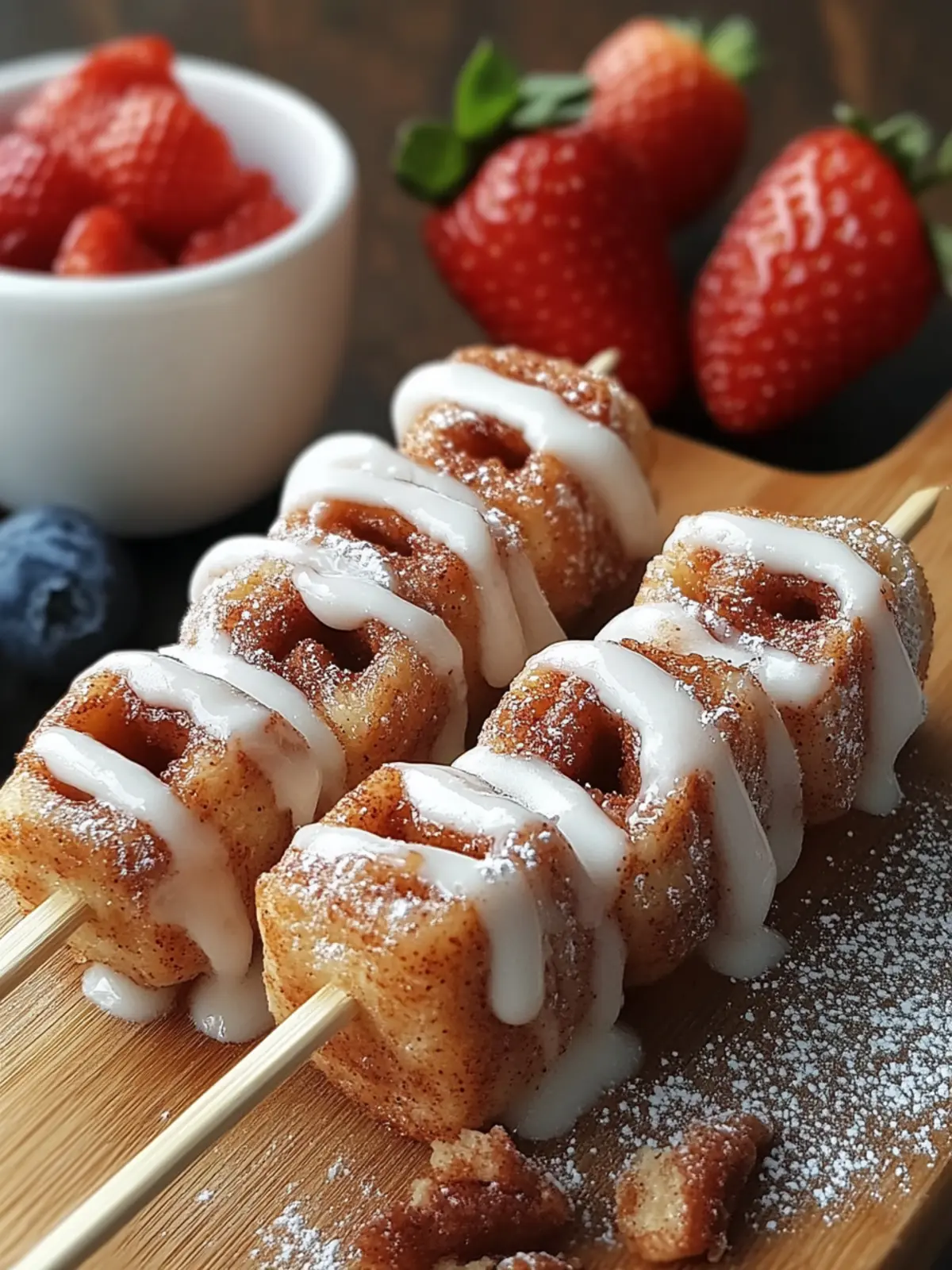 Cinnamon Roll Breakfast Skewers: A Fun Family Treat! 5 Cinnamon Roll Breakfast Skewers