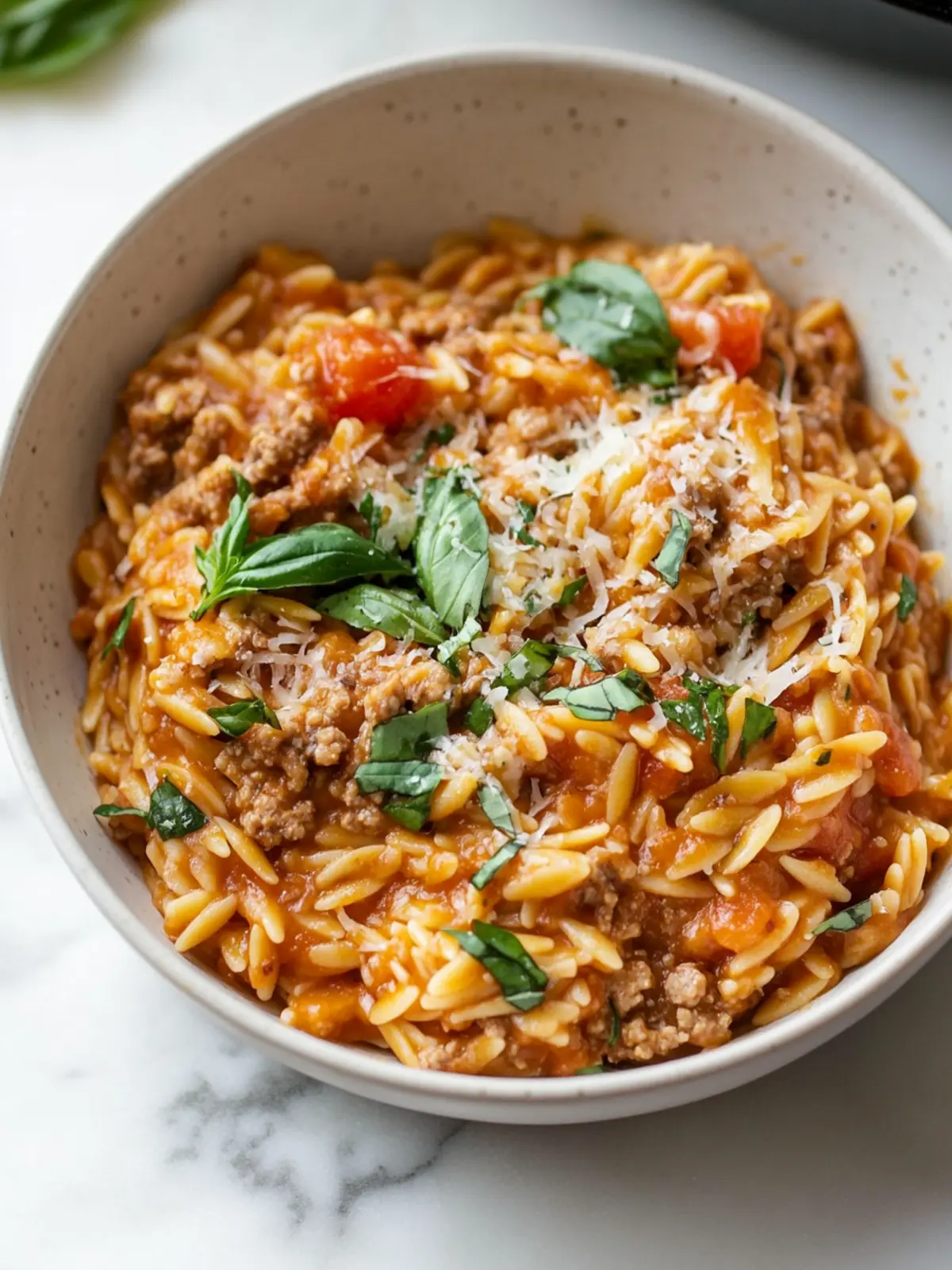 Creamy Ground Beef Orzo with Tomato: A 30-Minute Delight 5 Ground Beef Orzo with Tomato