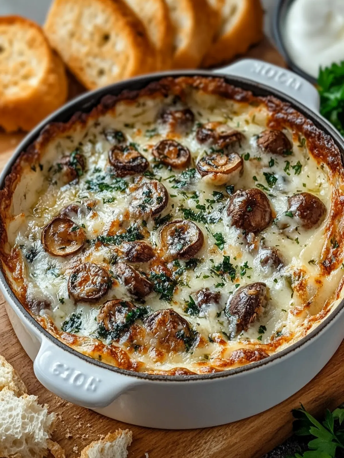 Irresistible Stuffed Mushroom Dip That Everyone Will Love 3 Stuffed Mushroom Dip