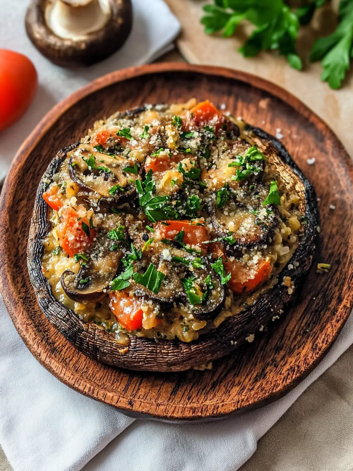 Mediterranean Stuffed Portobello Mushrooms That Wow Every Bite 3 Mediterranean Stuffed Portobello Mushrooms