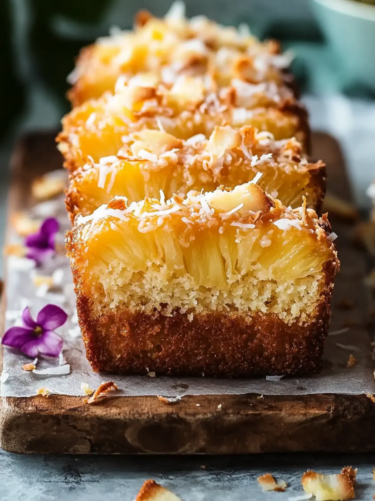 Pineapple Coconut Bread: Your Slice of Tropical Bliss 2 Pineapple Coconut Bread