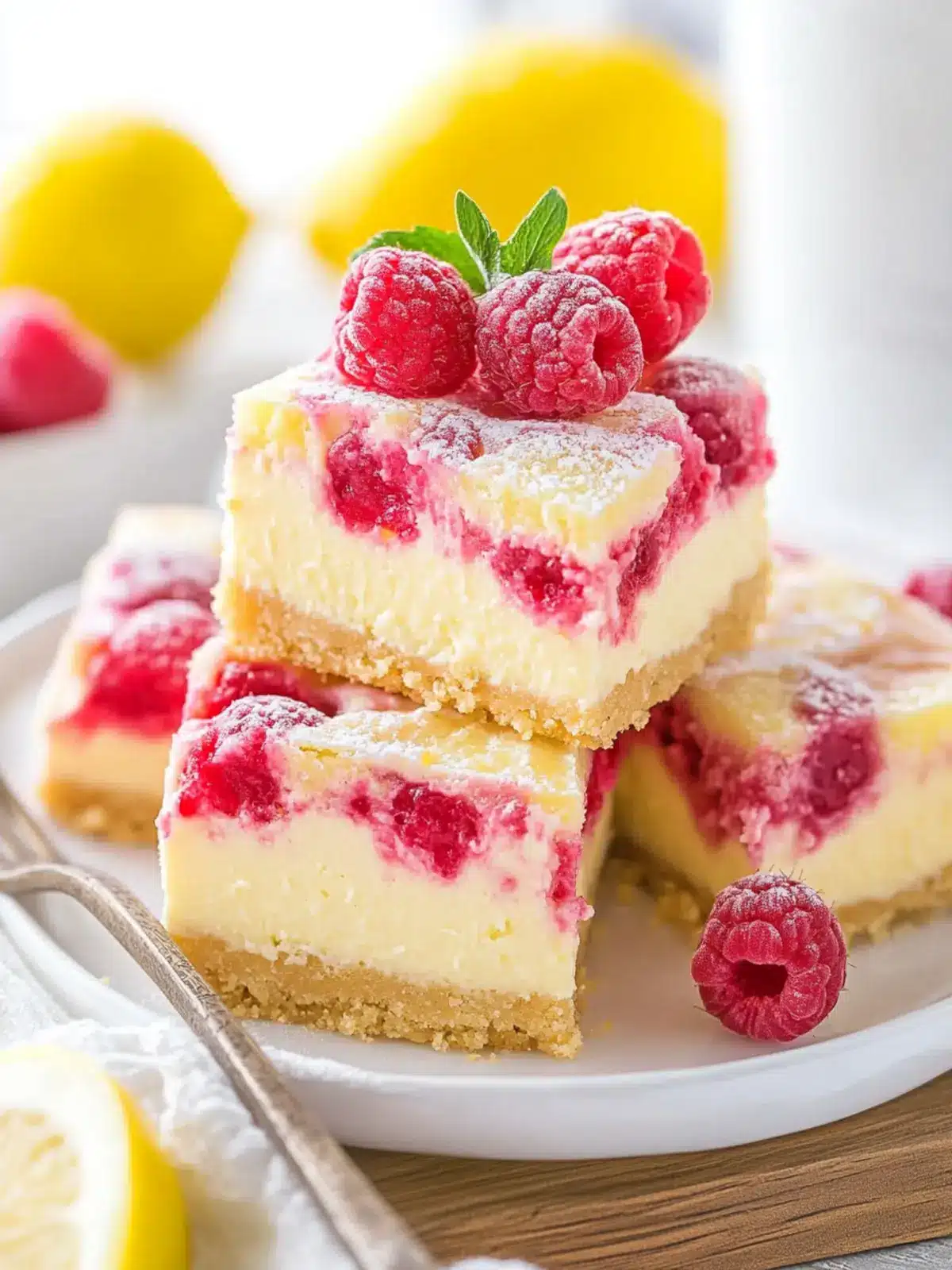 Delight in Raspberry Lemon Cheesecake Bars Made Easy 5 Raspberry Lemon Cheesecake Bars