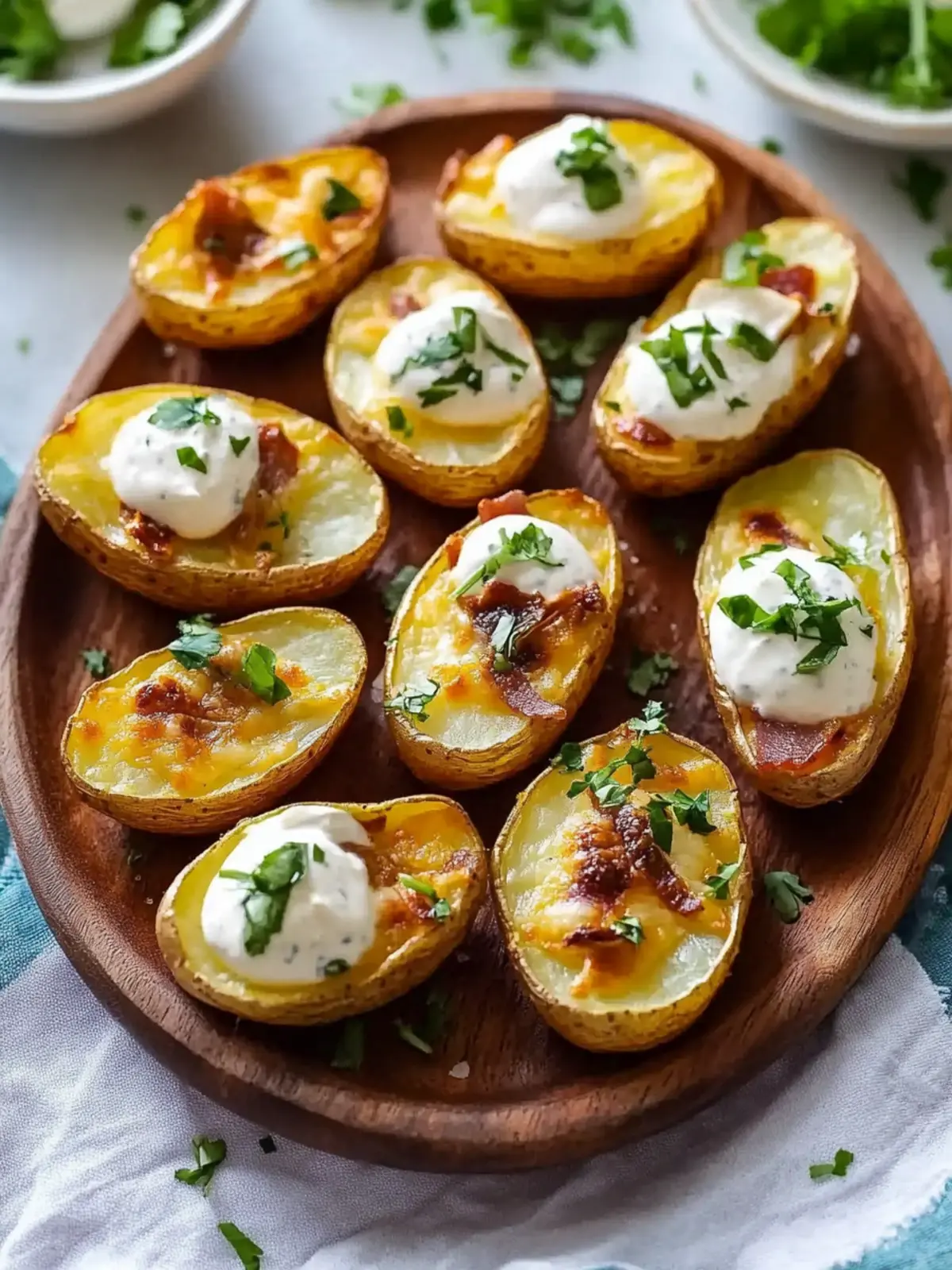 Tasty Mini Potato Skins: Irresistible Bites for Every Party 3 Tasty Mini Potato Skins