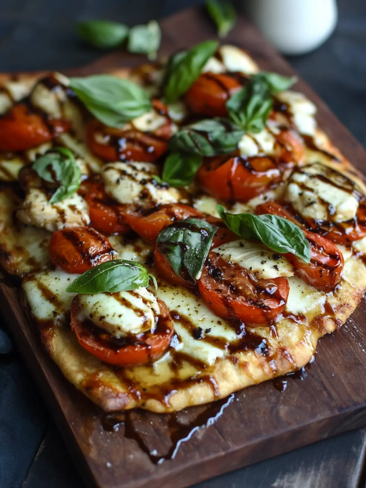 Savory Chicken Caprese Flatbread in 30 Minutes or Less 4 Chicken Caprese Flatbread