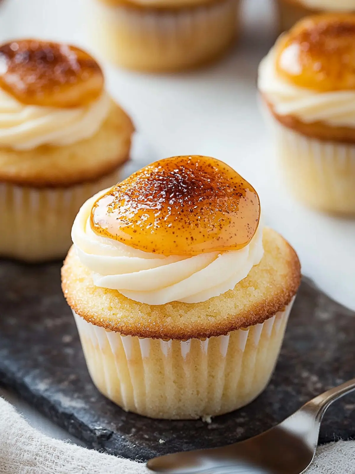 Decadent Crème Brûlée Cupcakes You’ll Crave Again and Again 4 Crème Brûlée Cupcakes