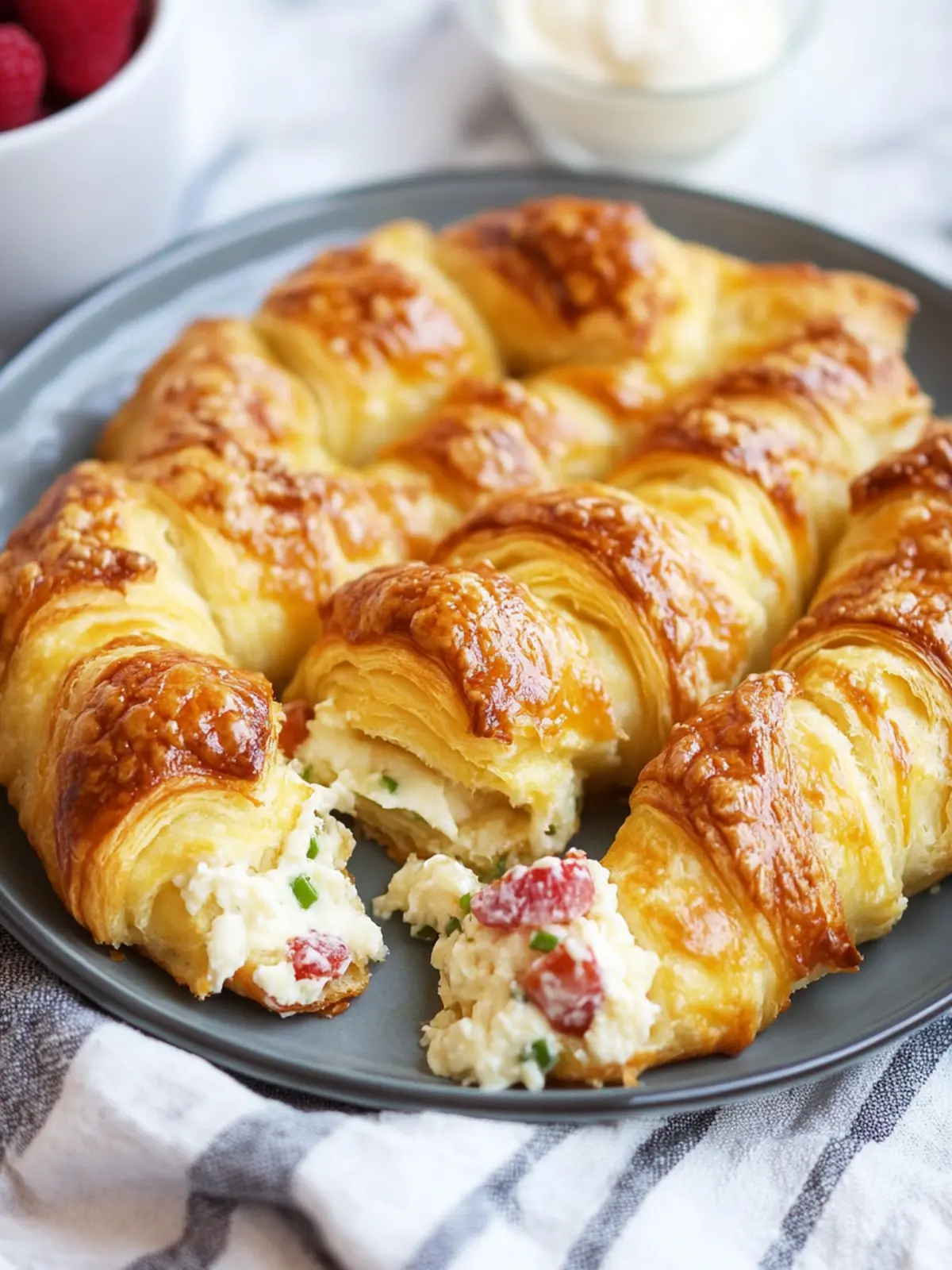 Crescent Roll Breakfast Casserole: Quick & Delicious Brunch! 3 Crescent Roll Breakfast