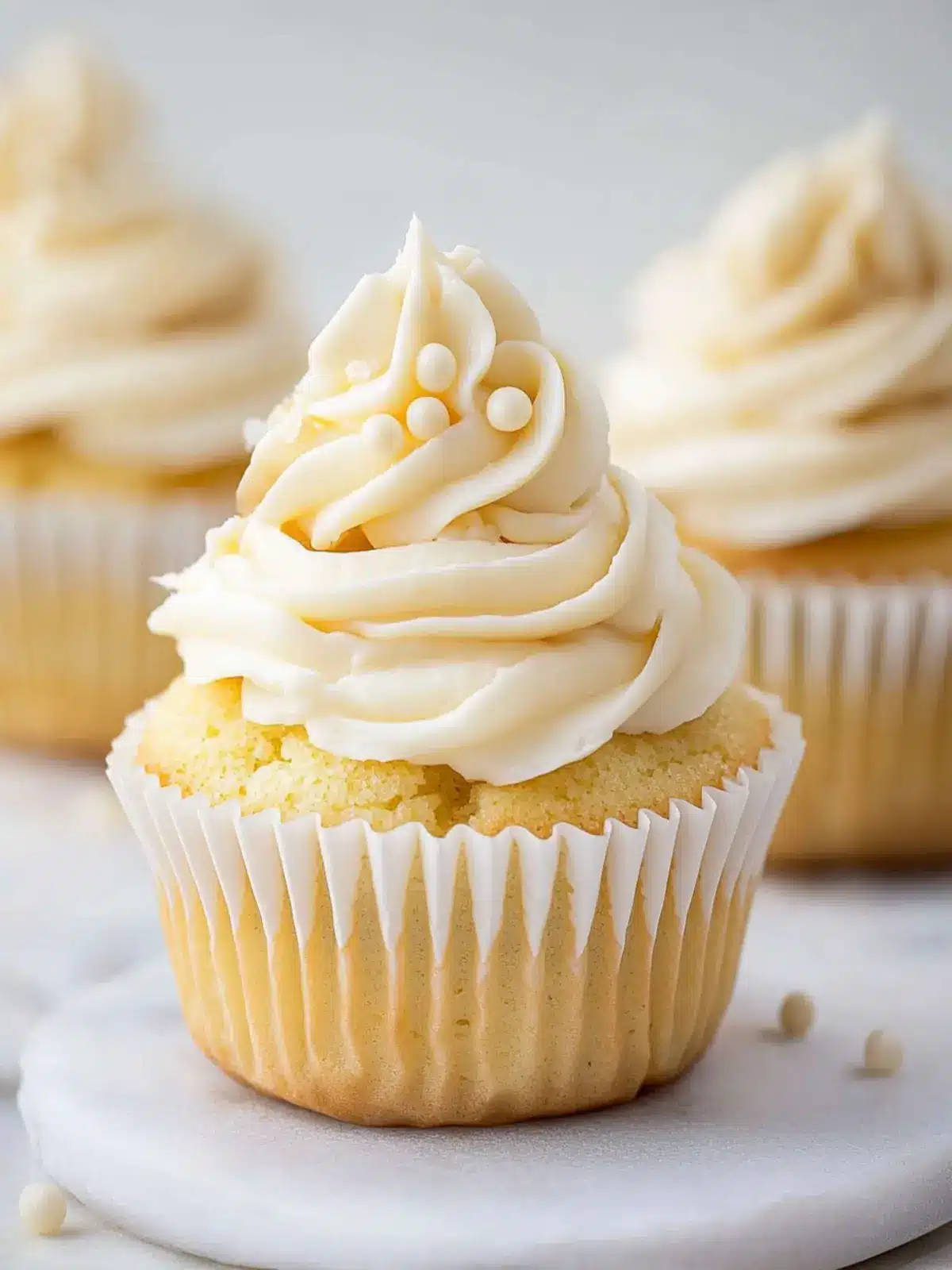 Irresistibly Moist White Chocolate Cupcakes to Delight You 2 White Chocolate Cupcakes
