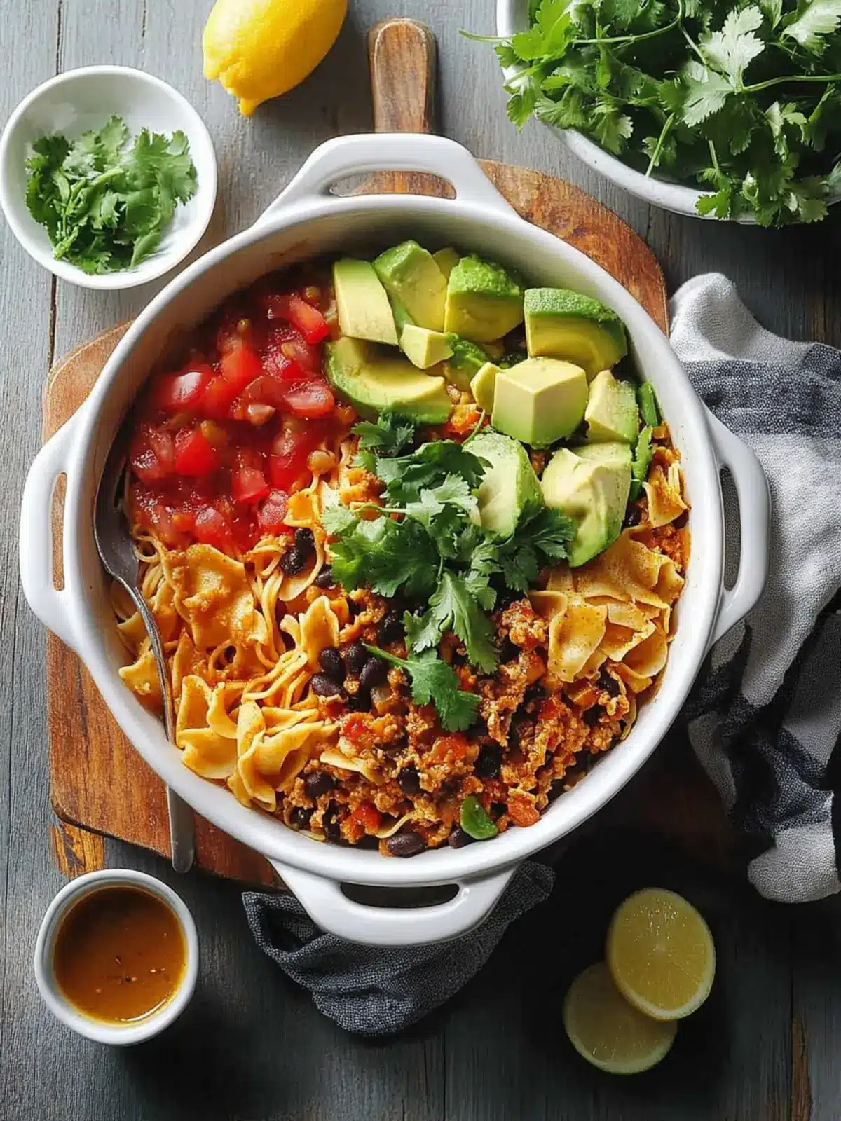 Satisfy Your Cravings with This Taco Noodle Dish Bake 5 Taco Noodle Dish