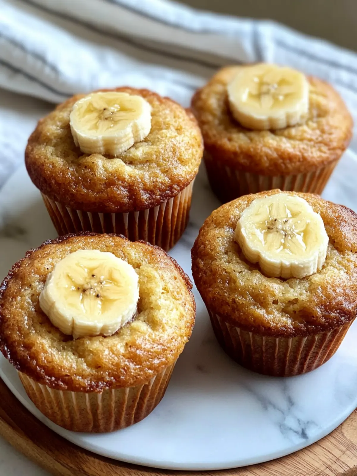 Greek Yogurt Banana Muffins: Your Easy, Healthy Treat! 4 Greek Yogurt Banana Muffins