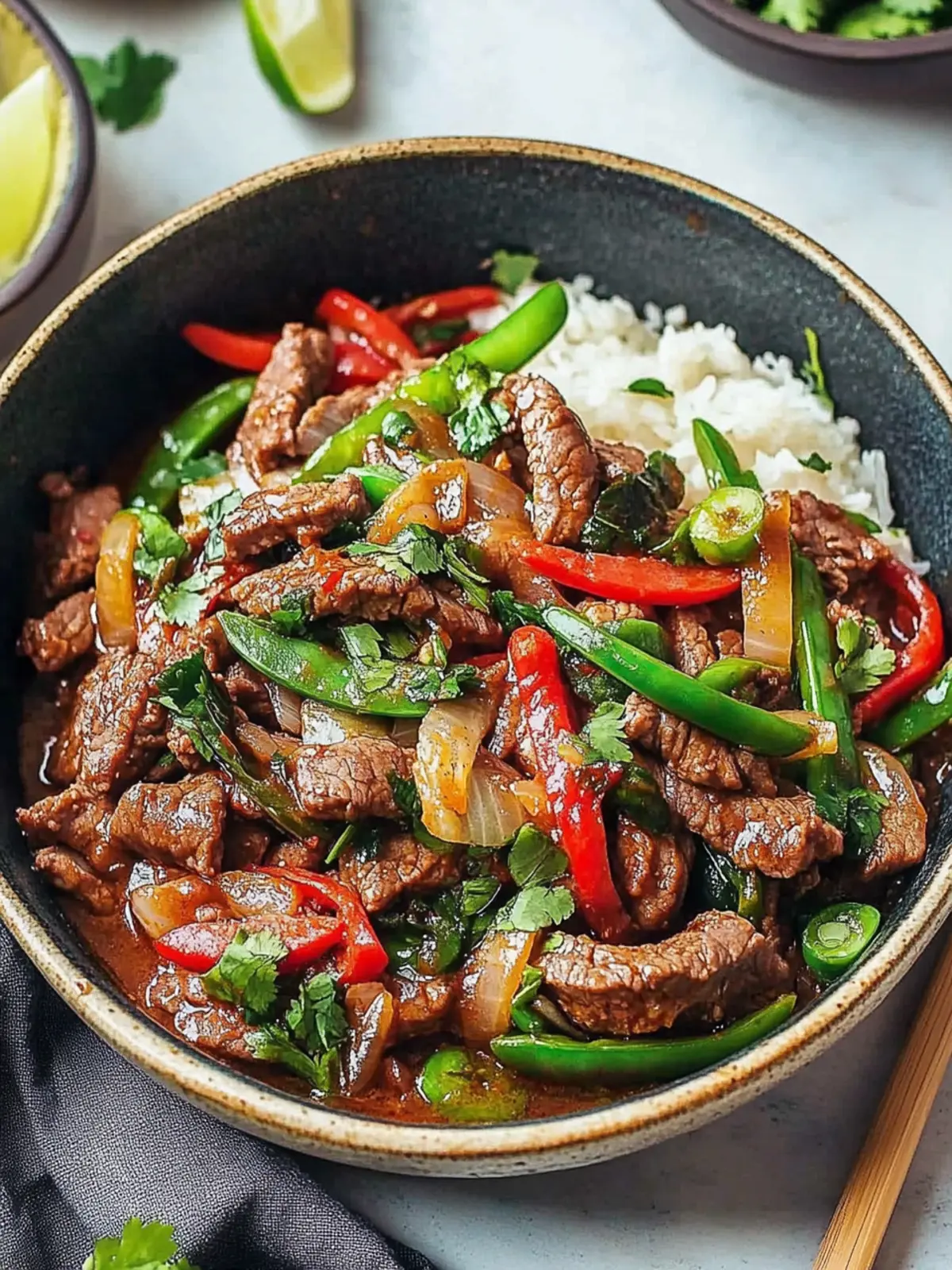 Irresistibly Spicy Beef Stir Fry with Coconut Twist 2 Spicy Beef Stir Fry