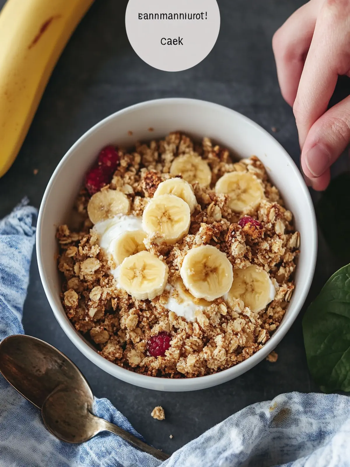 Irresistible Banana Crumble with Crunchy Pecan Bliss 5 Banana Crumble