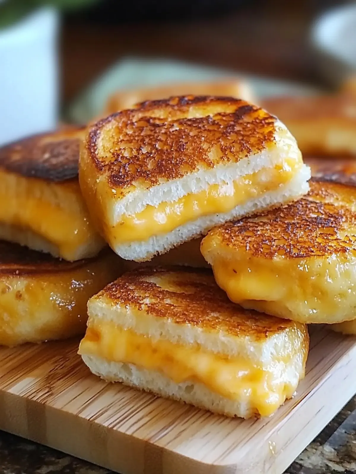 Mini Grilled Cheese Hawaiian Rolls for Cozy Nights In 2 Mini Grilled Cheese Hawaiian Rolls