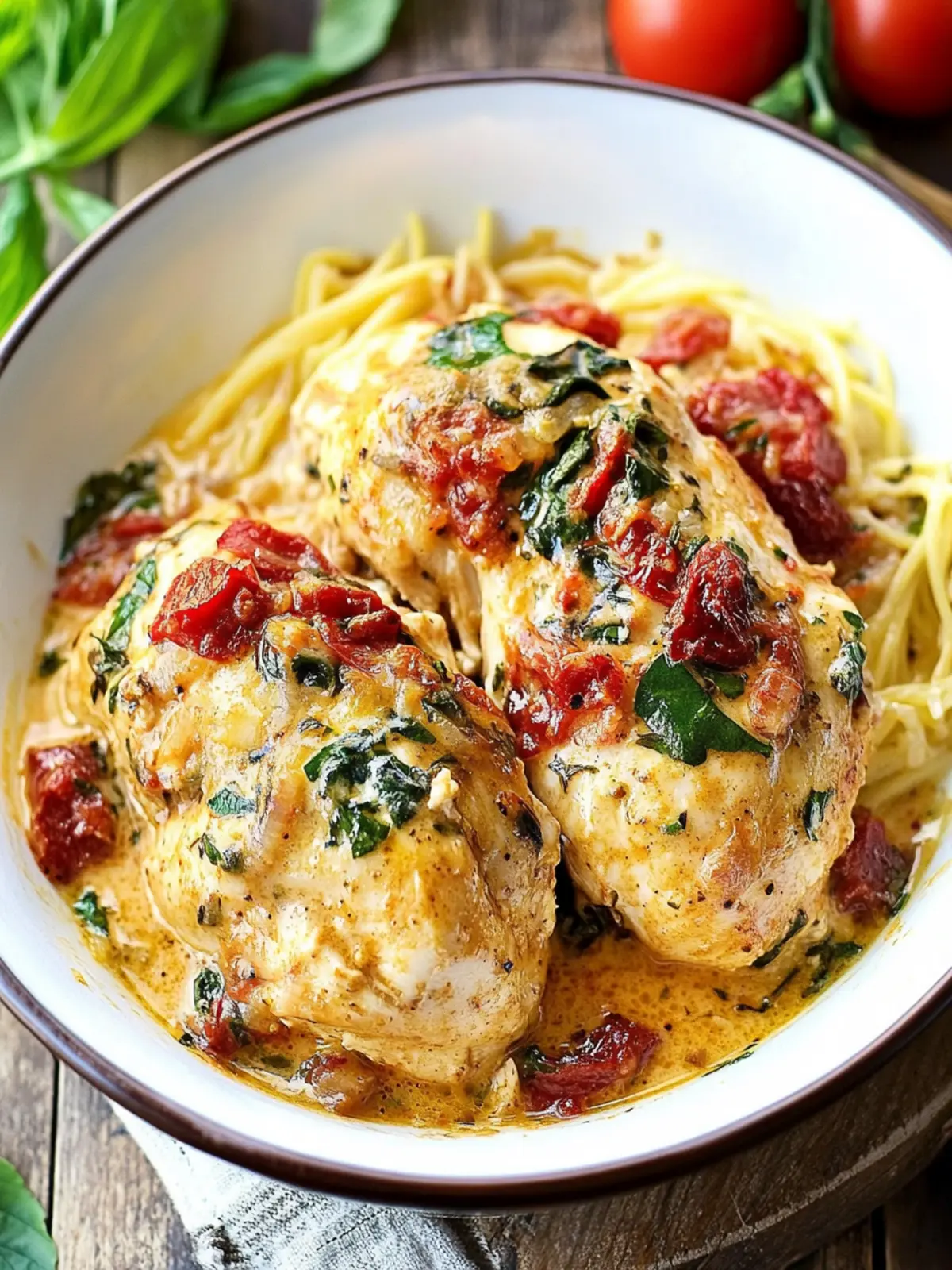 Easy Crock Pot Tuscan Chicken That Dazzles Every Dinner Table 2 Crock Pot Tuscan Chicken