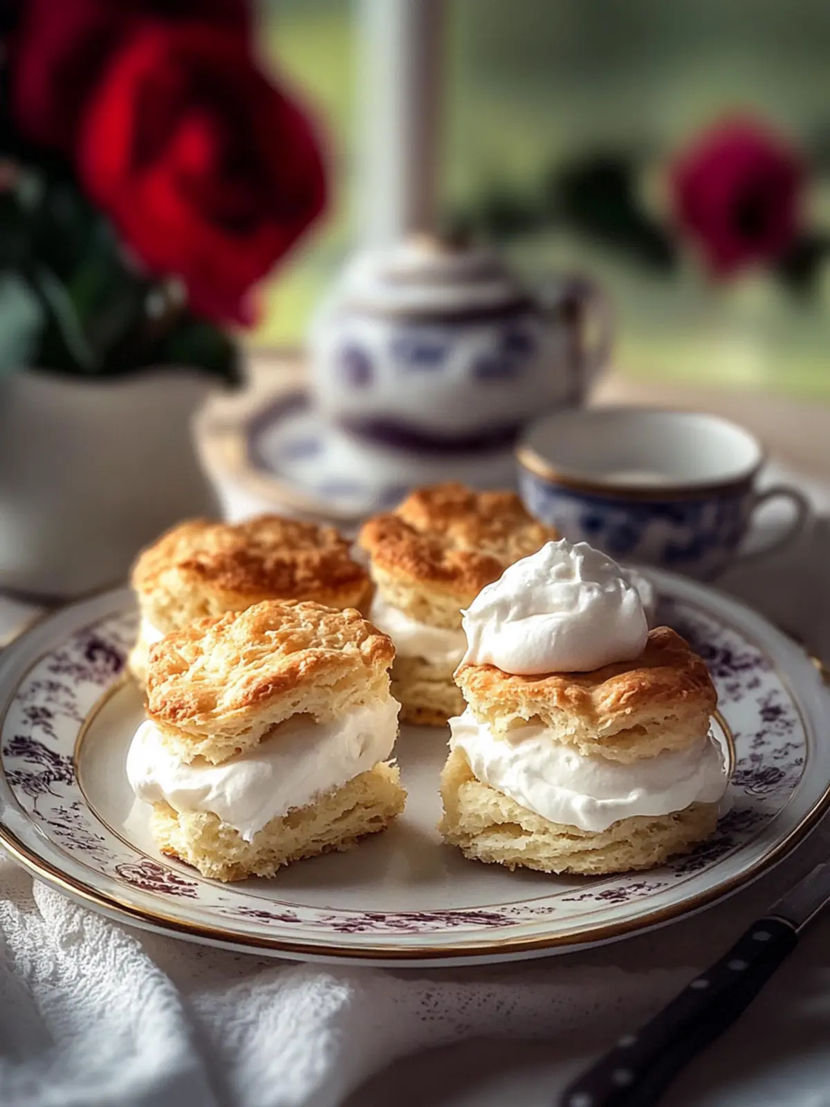 Delicious English Scones with Clotted Cream You’ll Crave 3 English Scones with Clotted Cream