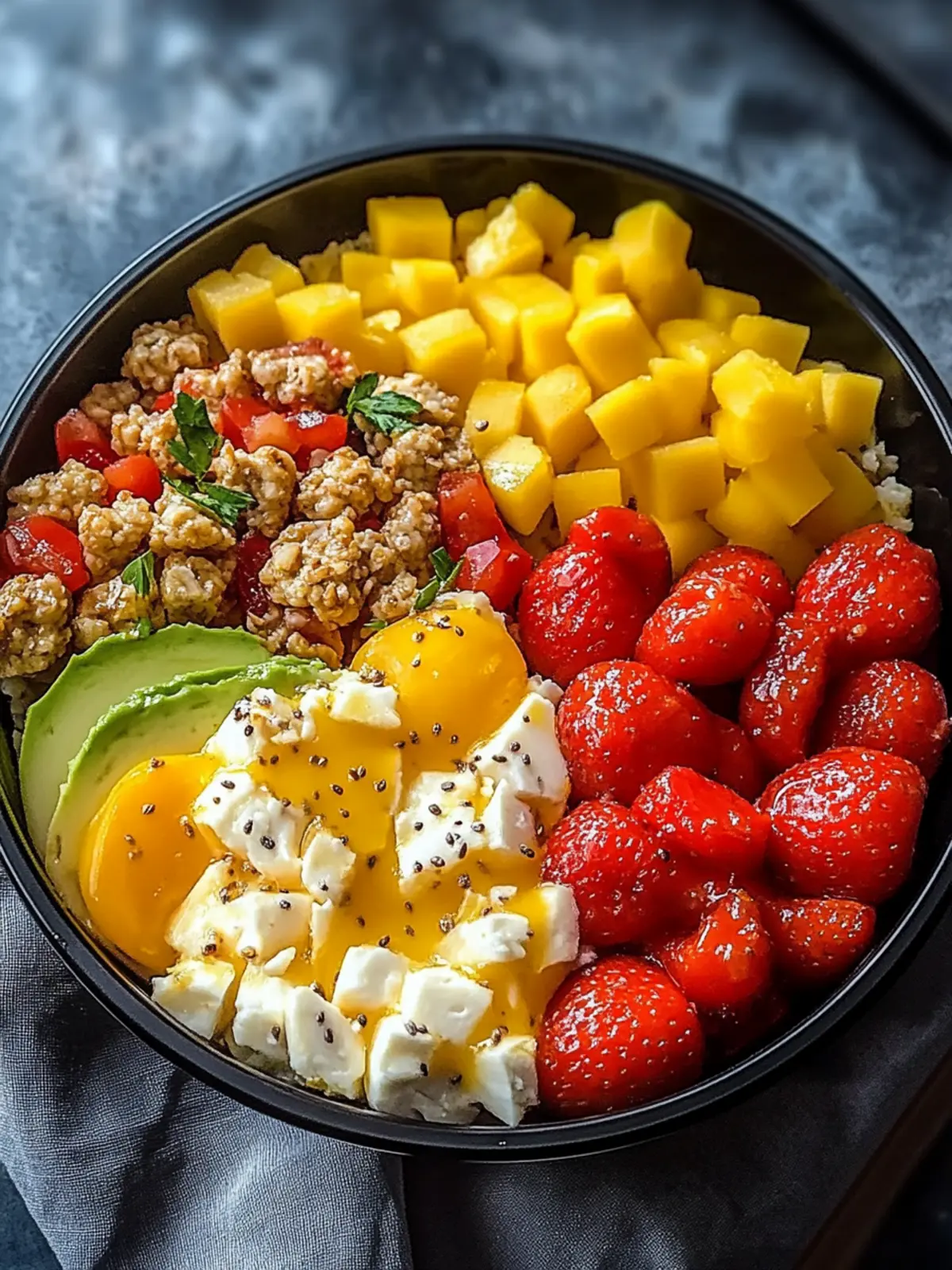 High Protein Breakfast Bowls for Easy Meal Prep Magic 3 High Protein Breakfast Bowls