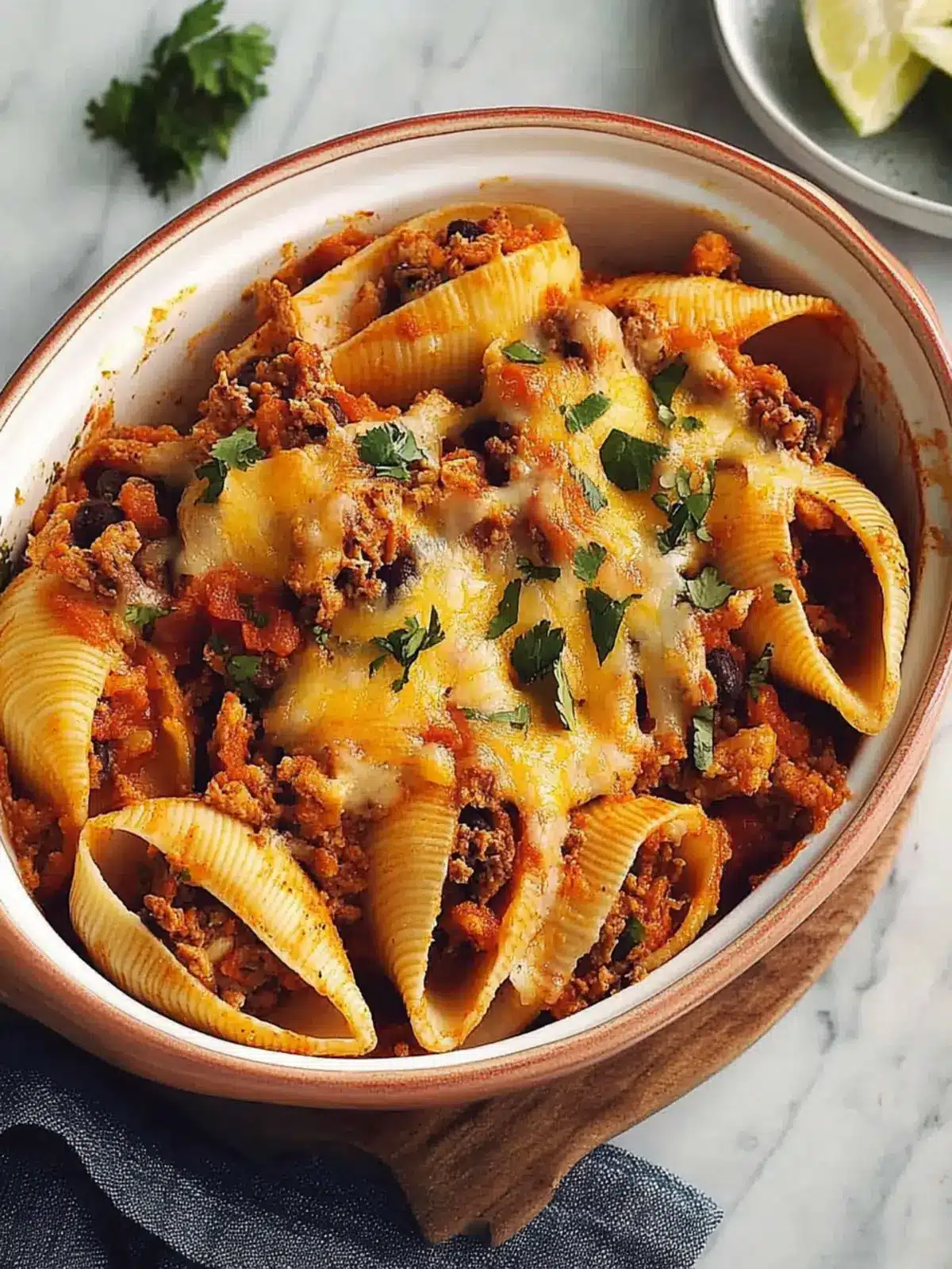 Taco Stuffed Shells: Your Flavorful Twist on Comfort Food 2 Taco Stuffed Shells
