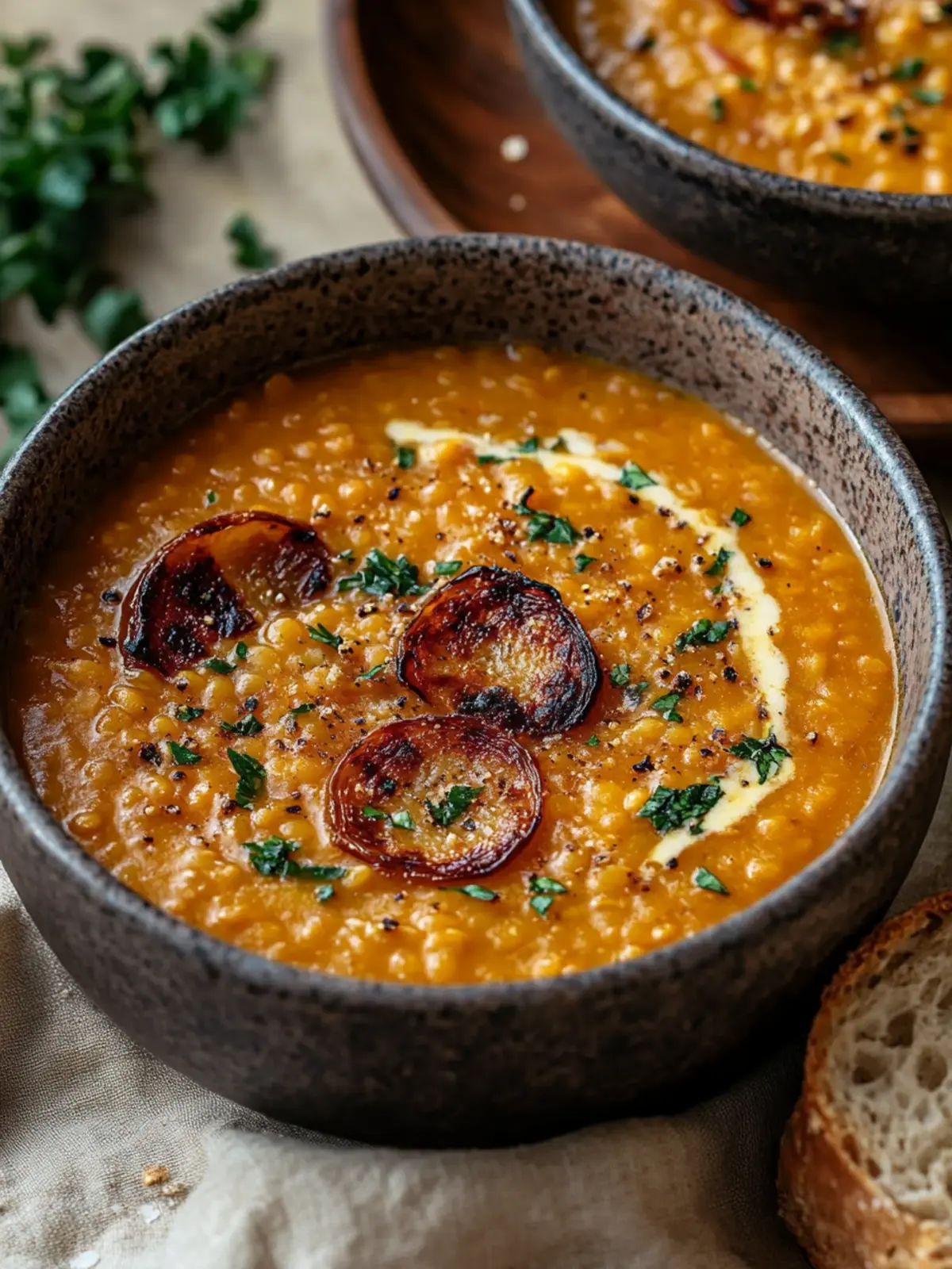Savor the Comfort of Caramelized Onion Red Lentil Soup 3 Caramelized Onion Red Lentil Soup