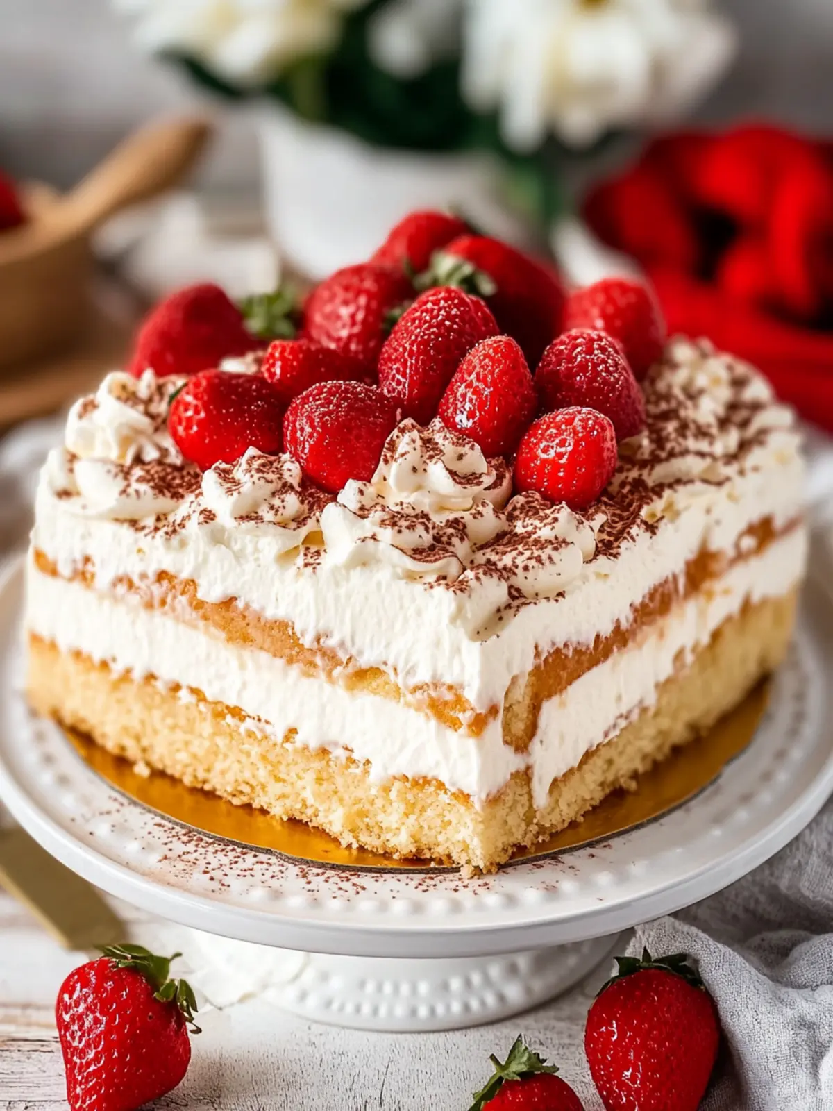 Melt-in-Your-Mouth Tres Leches Cake with Marshmallow Frosting 5 Tres Leches Cake