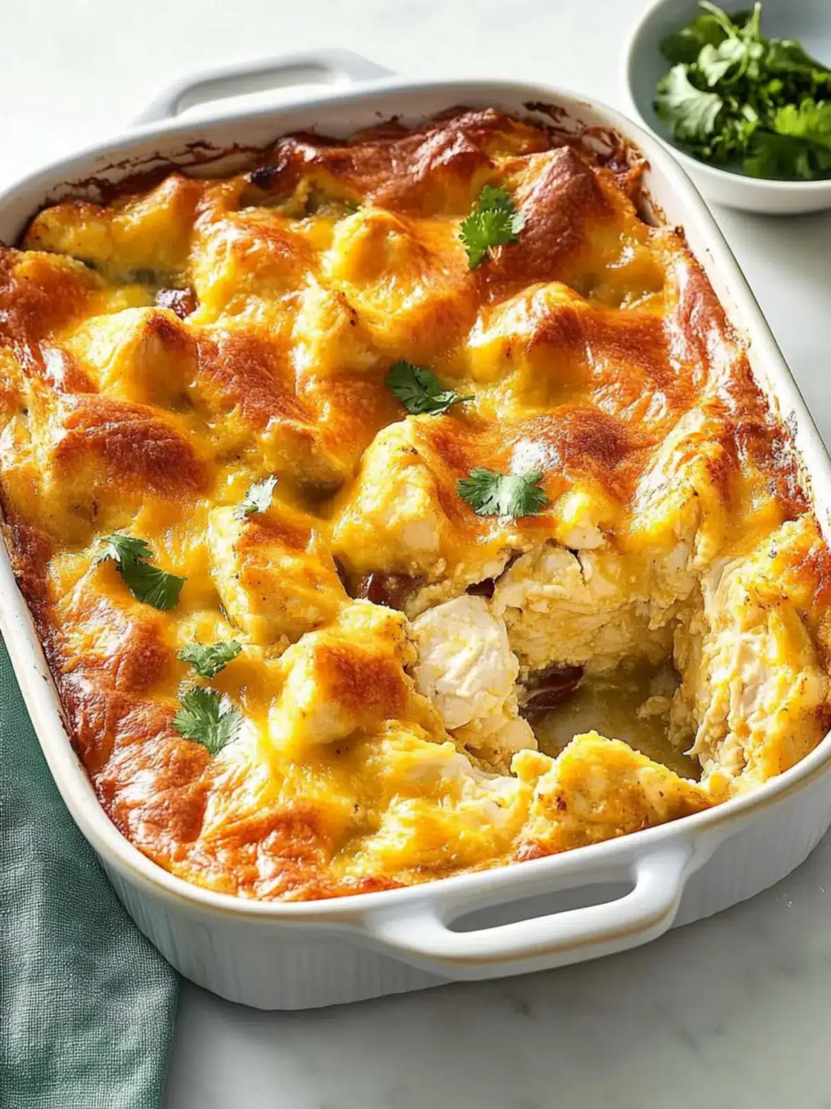 Savory Chicken Chiles Rellenos Strata for Cozy Nights 3 Chicken Chiles Rellenos Strata