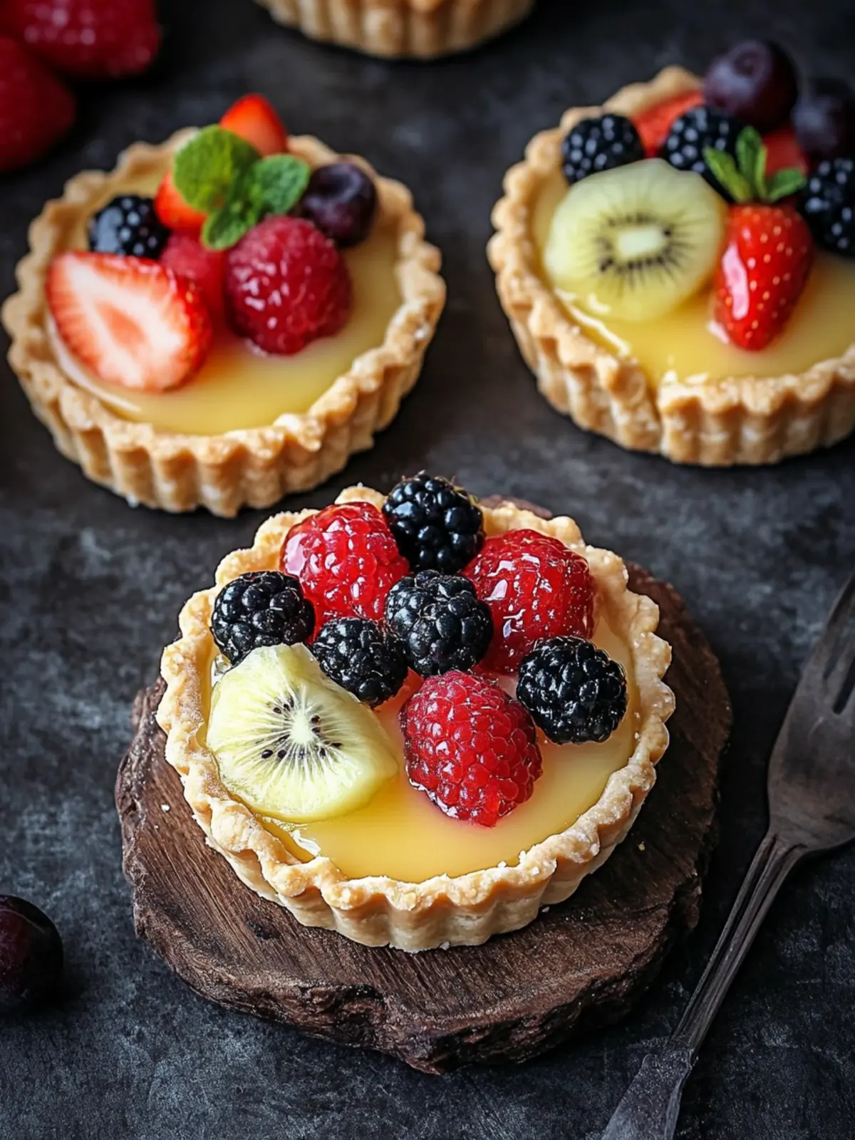 Delicious Fruit Tartlets to Brighten Your Day at Home 2 Fruit Tartlets